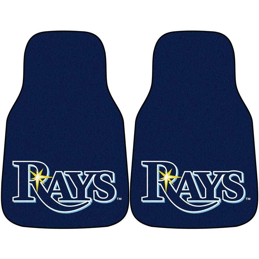 Front Car Mats - Set of 2 - Tampa Bay Rays