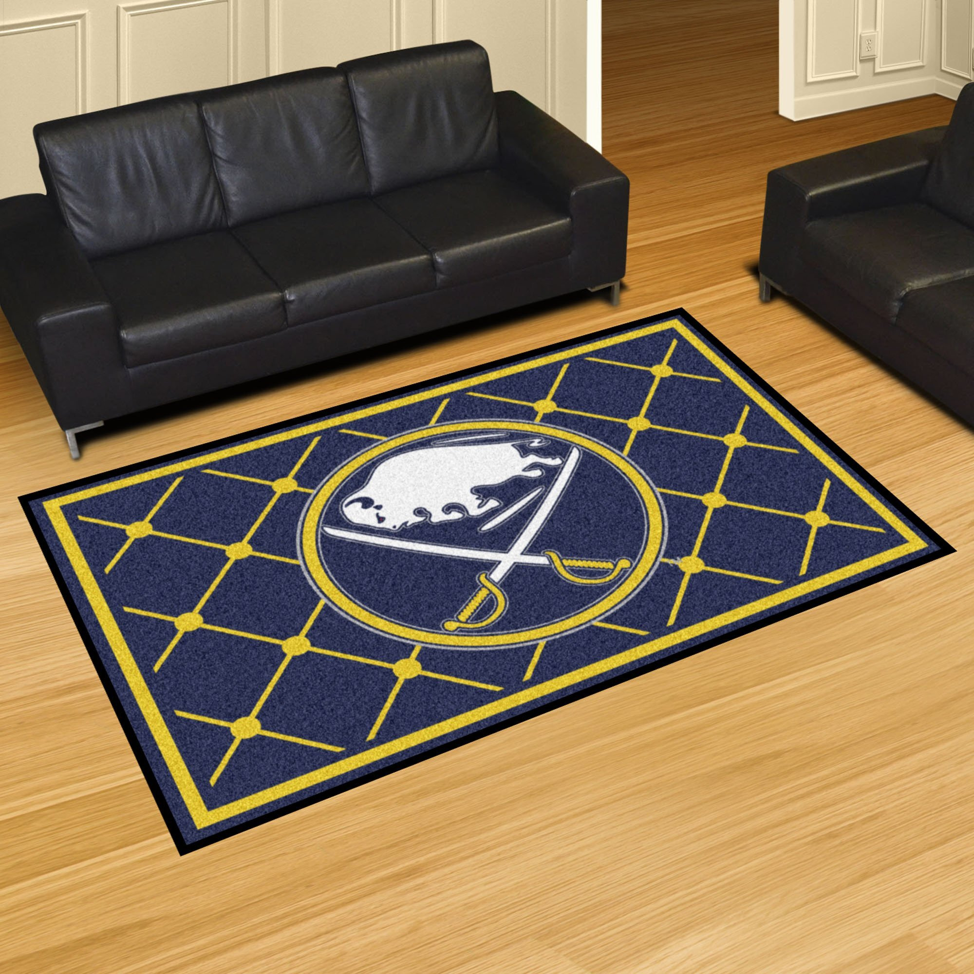 Fanmats 10512 NHL Buffalo Sabres Nylon Rug