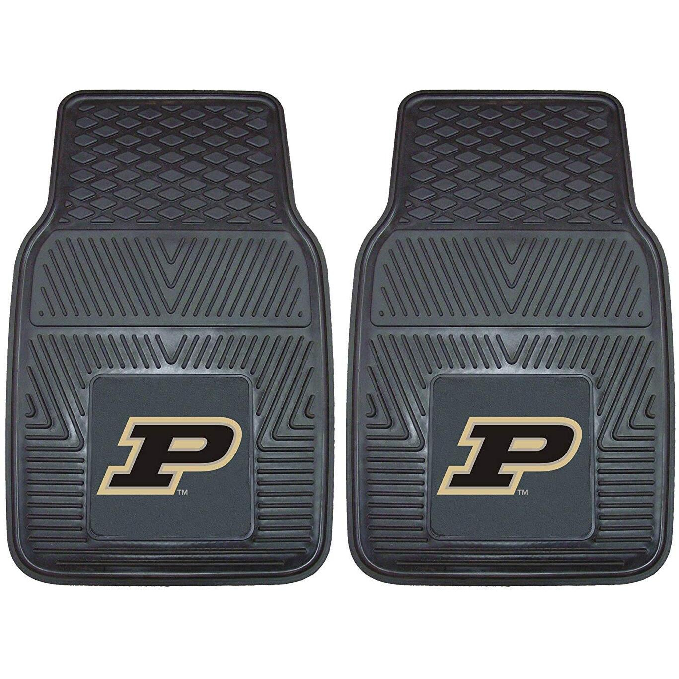 Fanmats Purdue University 2-pc Vinyl Car Mat Set/17 x27