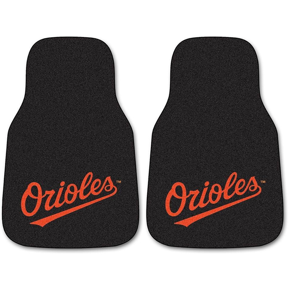 Fan Mats Baltimore Orioles Mlb Car Floor Mats (2 Front)