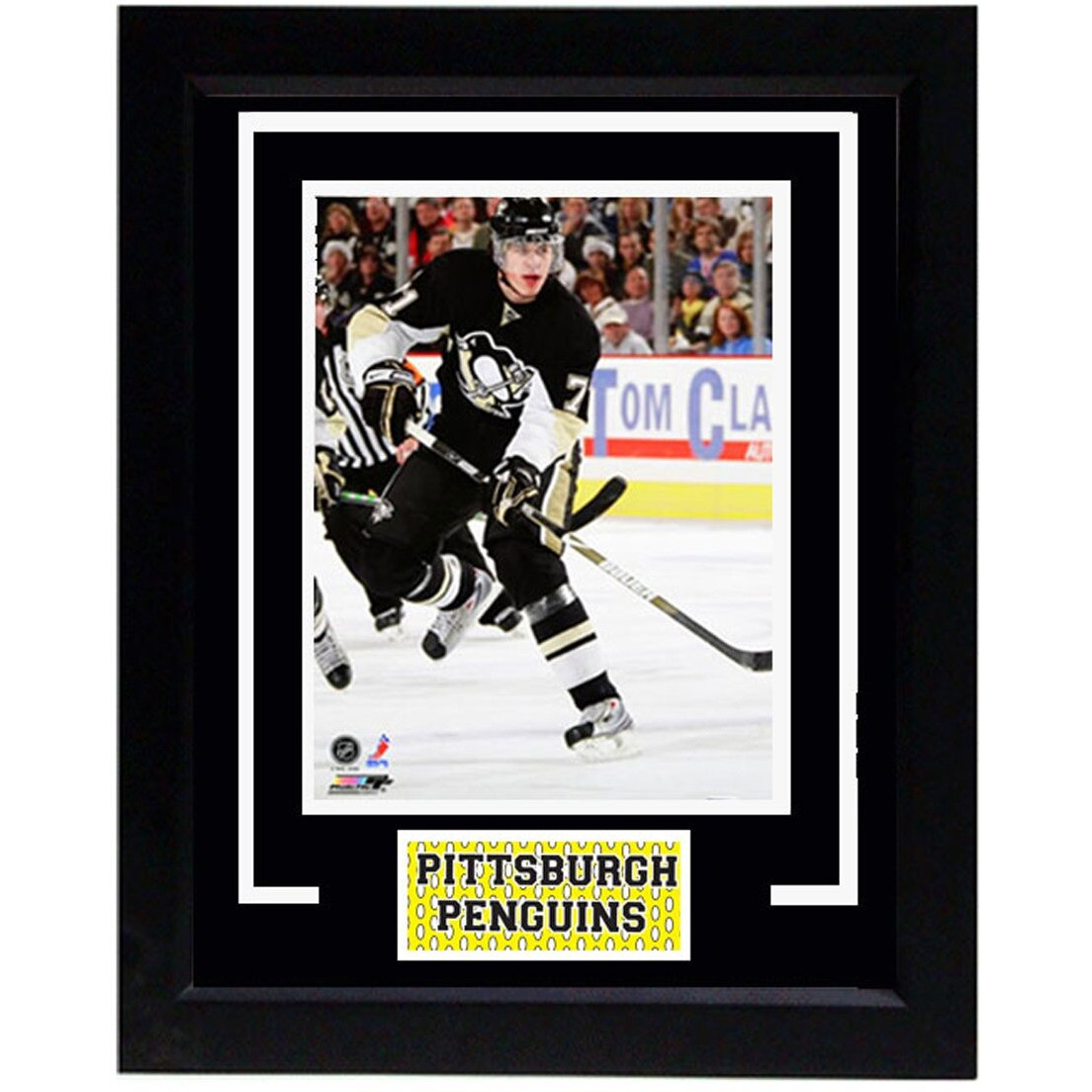 Encore Select 143-12 NHL Pittsburgh Penguins Deluxe Frame Evgeni Malkin Print, 11-Inch by 14-Inch