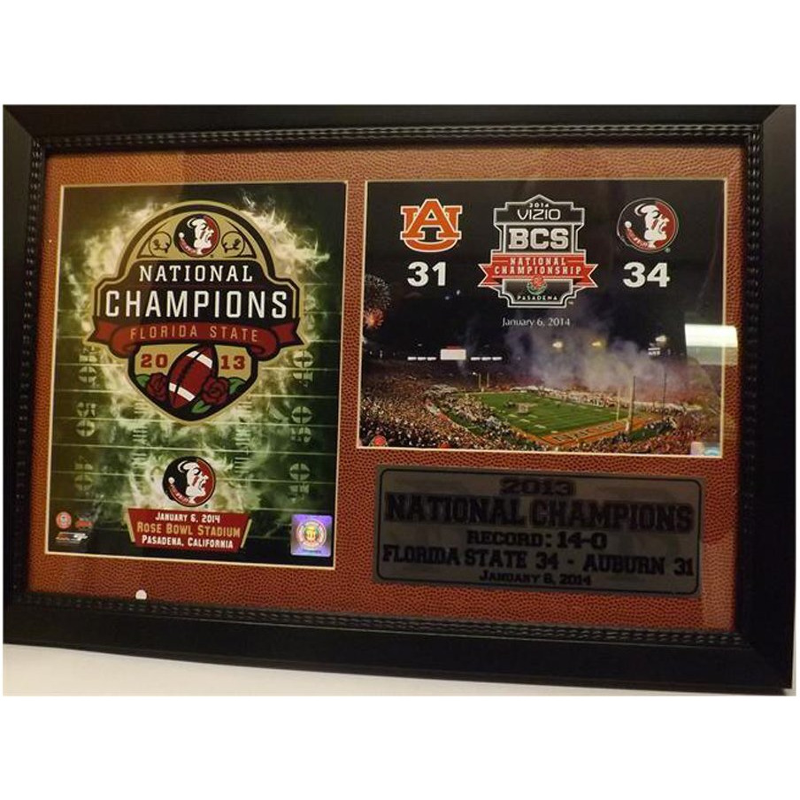 Encore Select 129-49 NCAA Florida State Seminoles Framed Champions Print, 12-Inch by 18-Inch