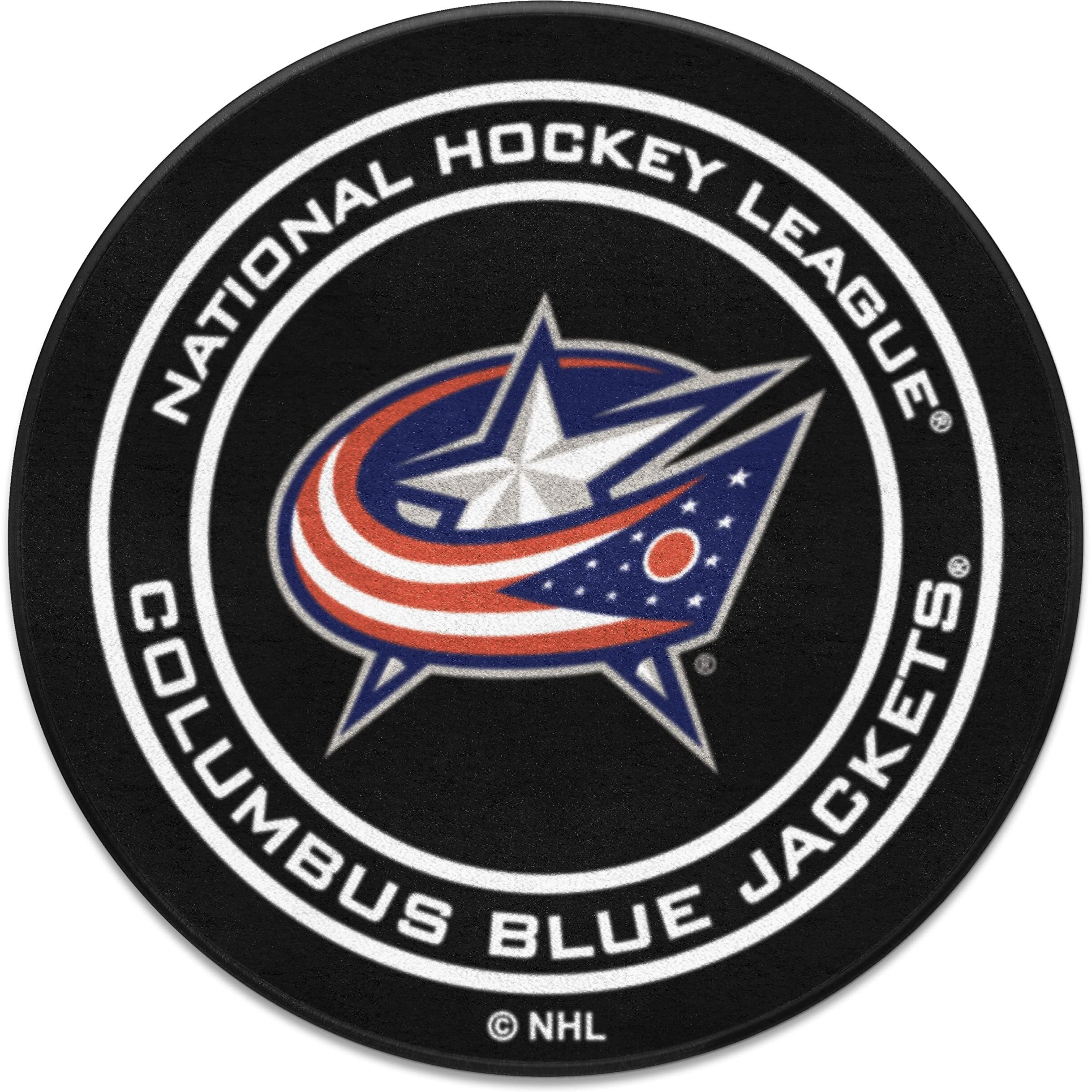 Fanmats Columbus Blue Jackets Puck Floor Mat