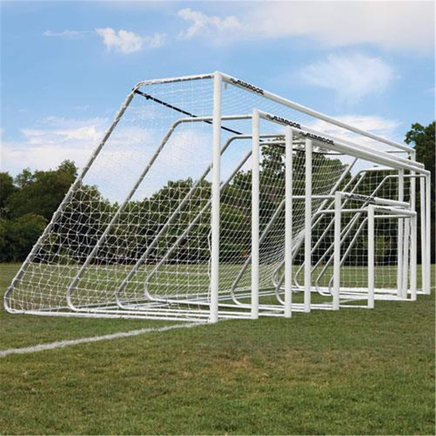 Alumagoal 3  Classic Alumagoal, White, 6.5' x 18.5'