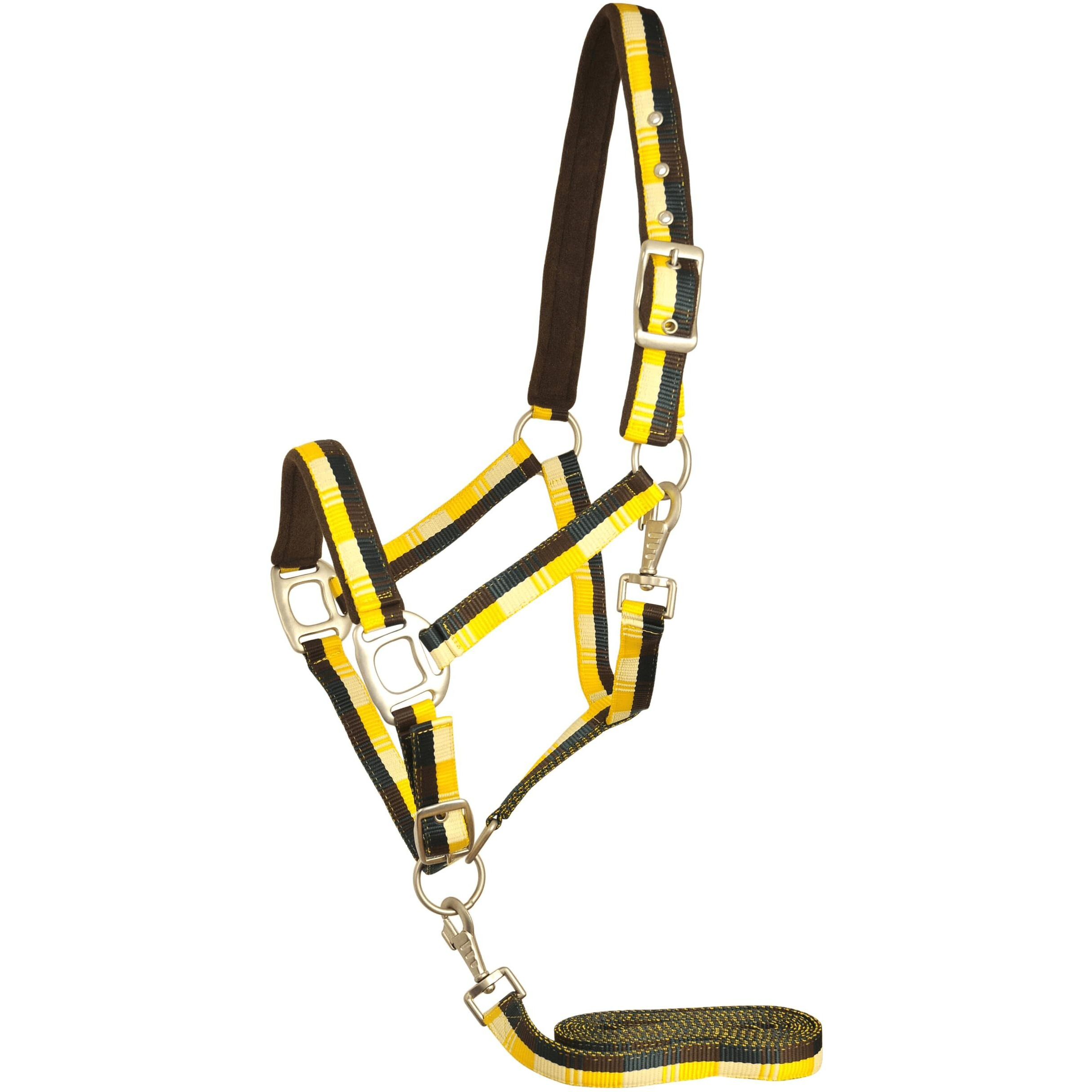 Gatsby Terra Nylon Halter Ovrsz Tan/Hunter/Yellow