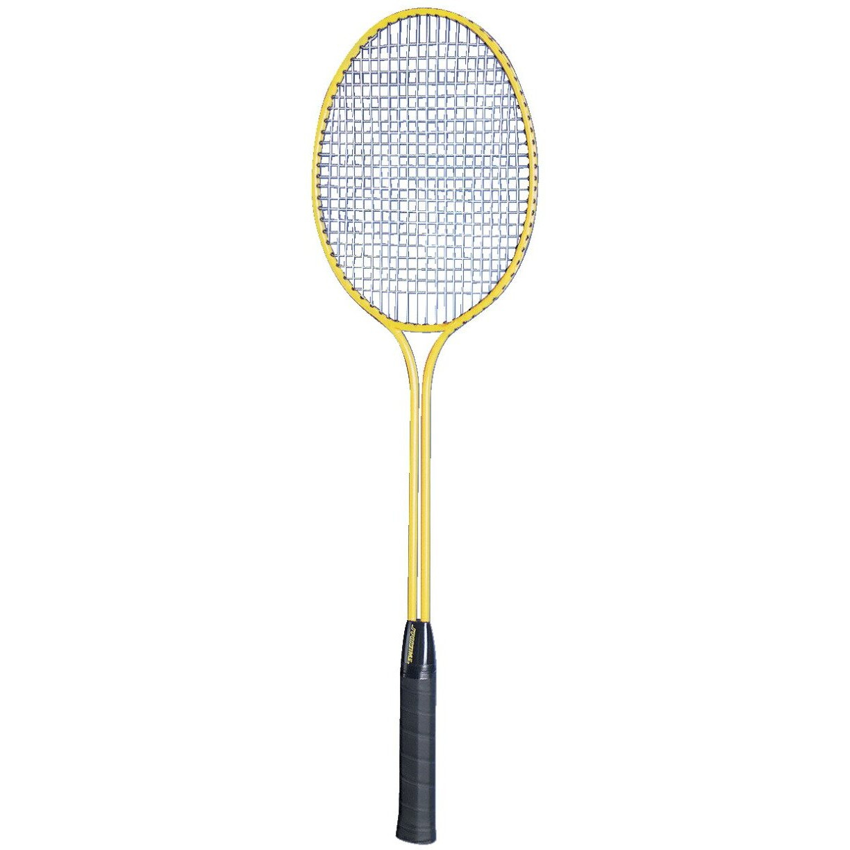 Sportime 003357 Twin Shaft Badminton Racquet, Steel, Yellow