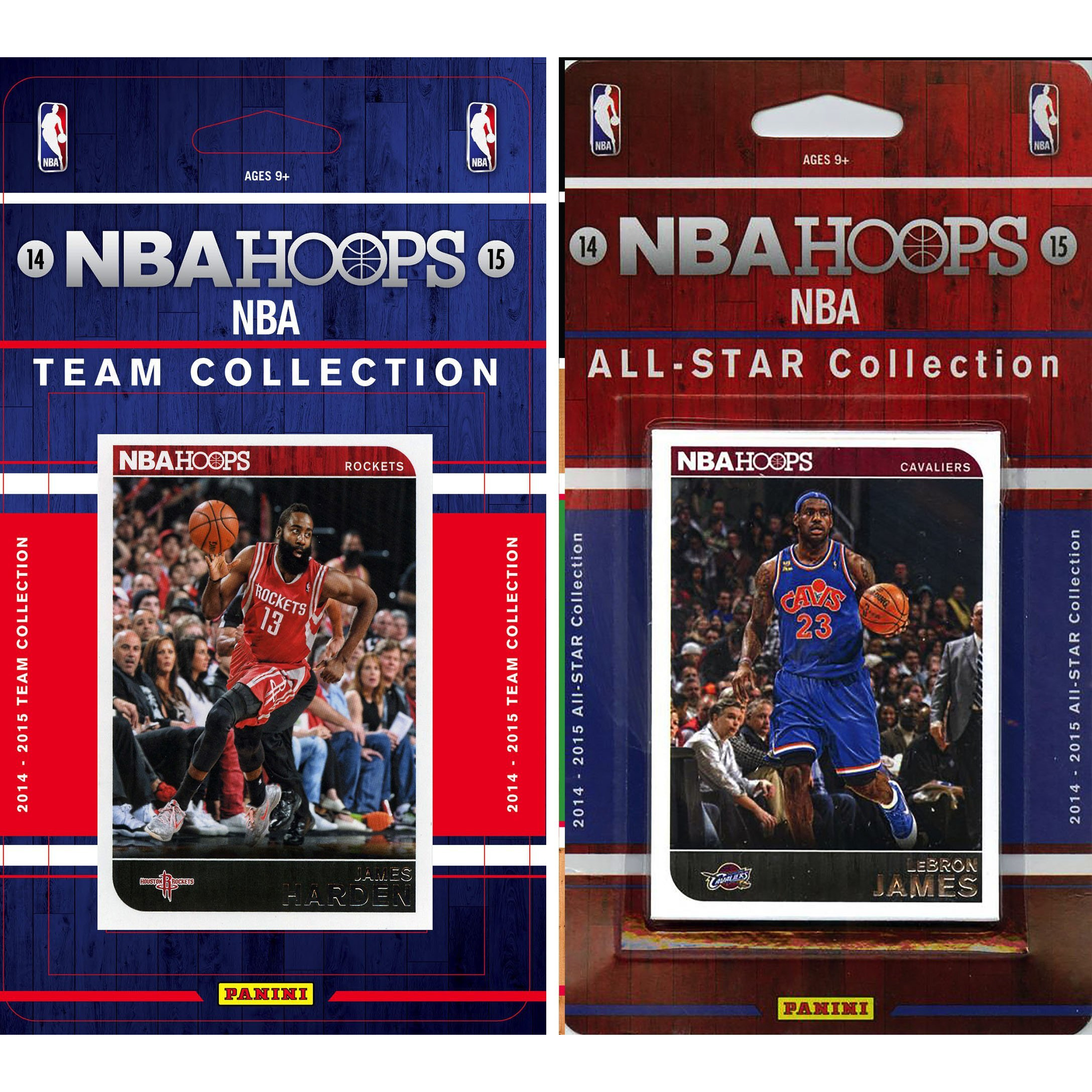 NBA Houston Rockets Licensed 2014-15 Hoops Team Plus All-Star Set, Brown, One Size