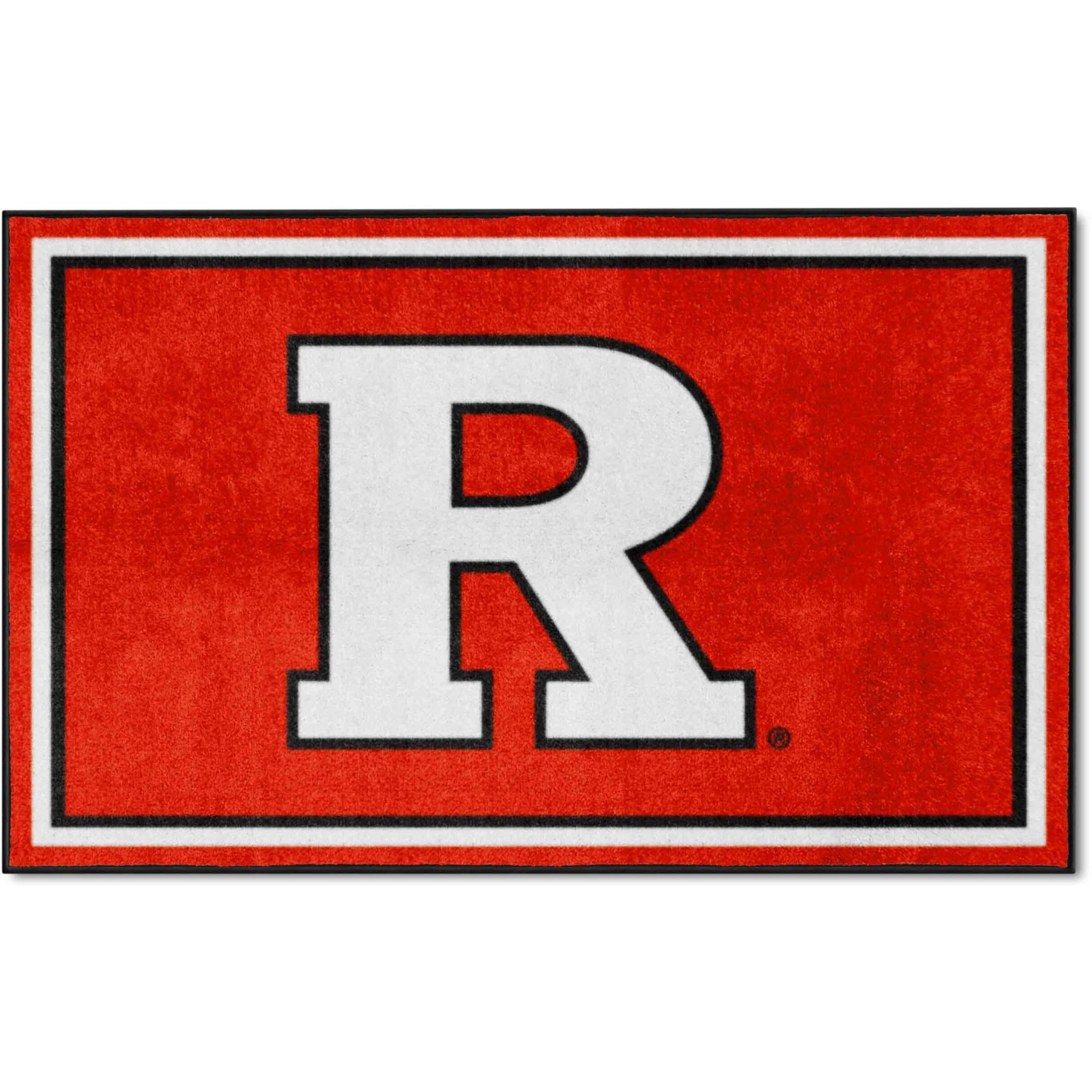 FANMATS 18711 NCAA Rutgers University 4x6 Rug