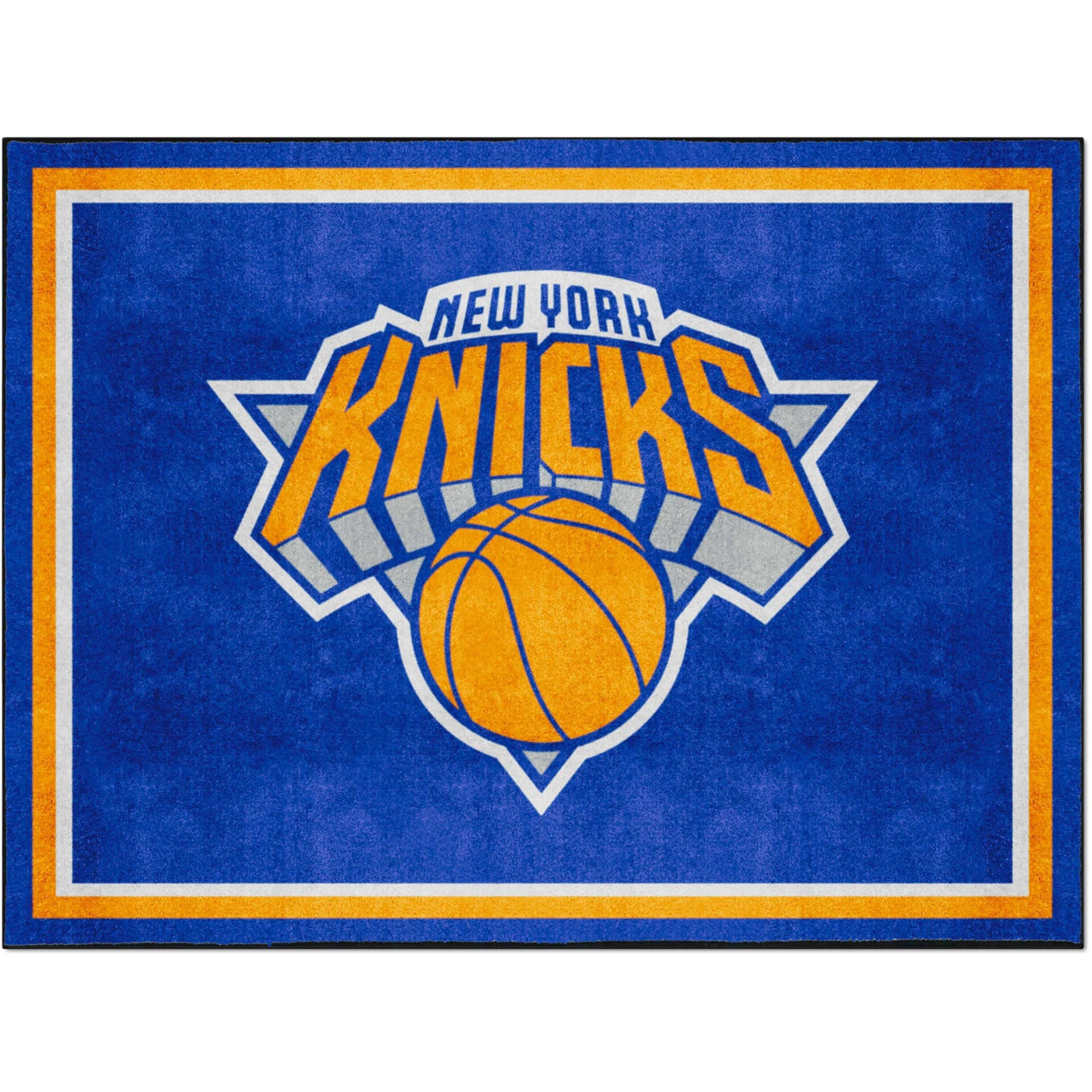 FANMATS 17461 NBA New York Knicks Rug, team color,  87   x 117