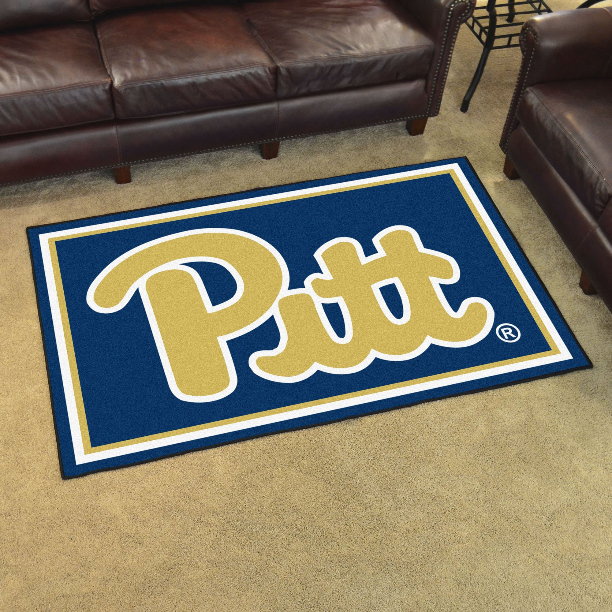 FANMATS 19664 Pittsburgh 4'X6' Rug, Team Color, 44 x71