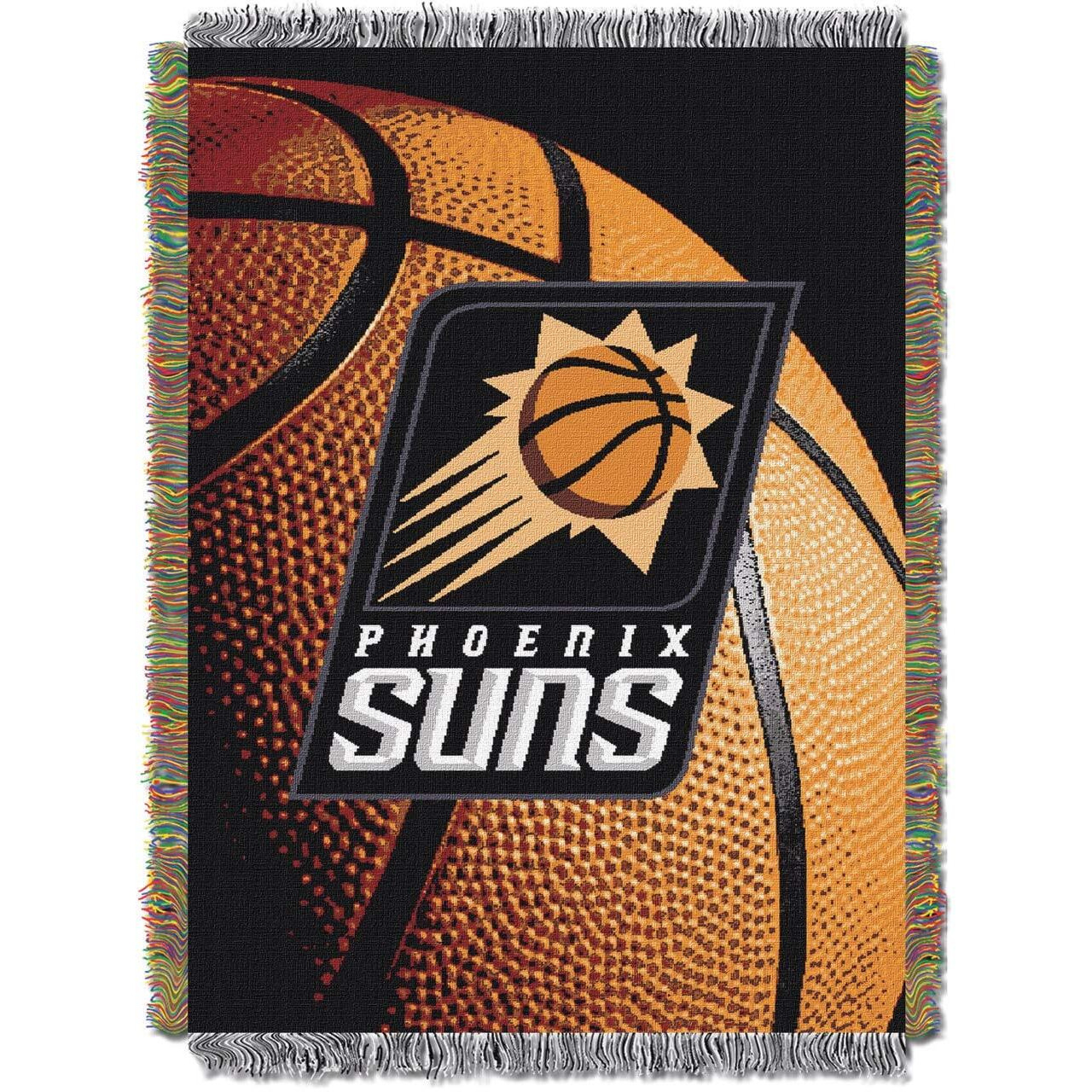 Northest 051 Photo Real Phoenix Suns NBA Woven Tapestry Thro Blanket (48x60)