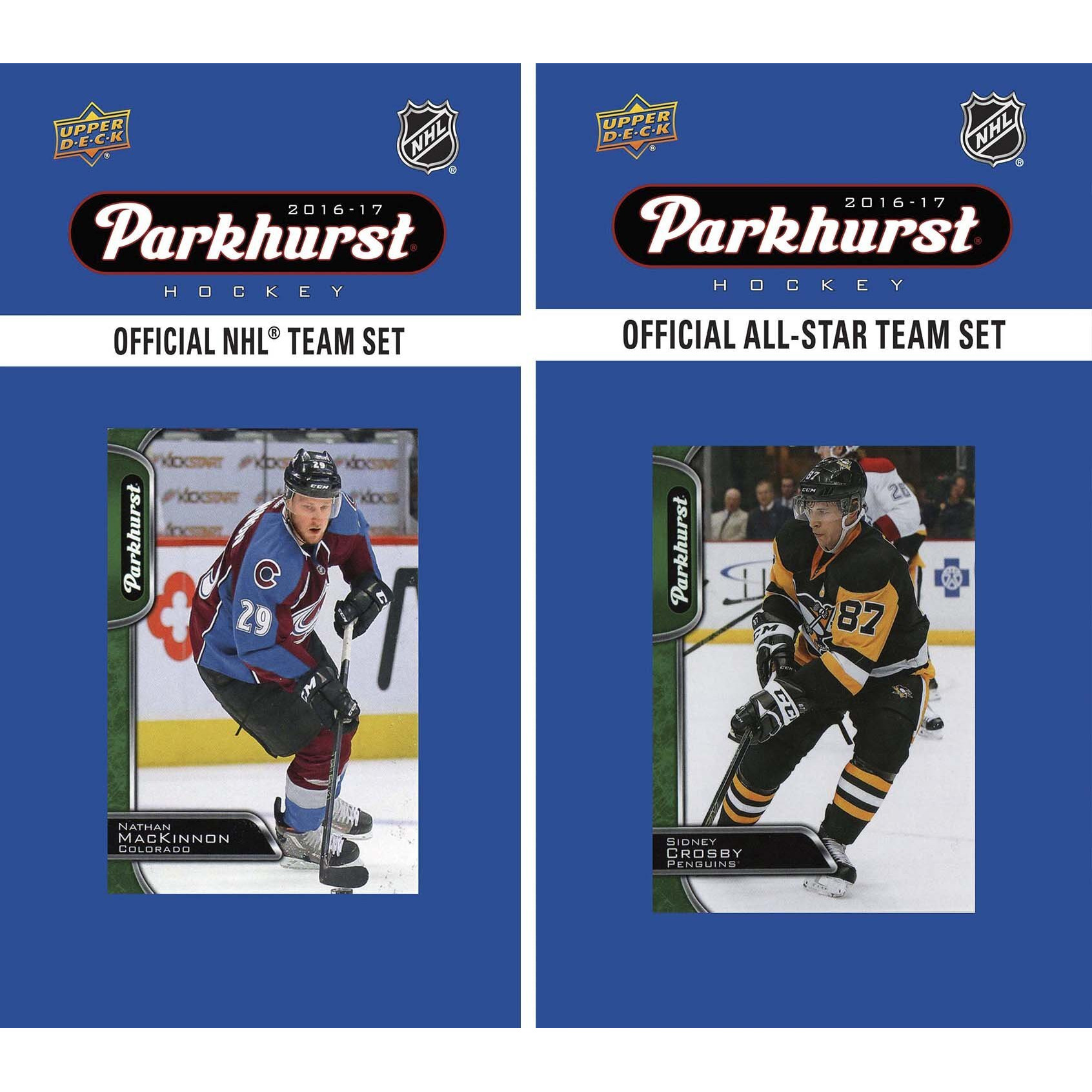 NHL Colorado Avalanche Men's 2016 Parkhurst Team & an all-star set, White