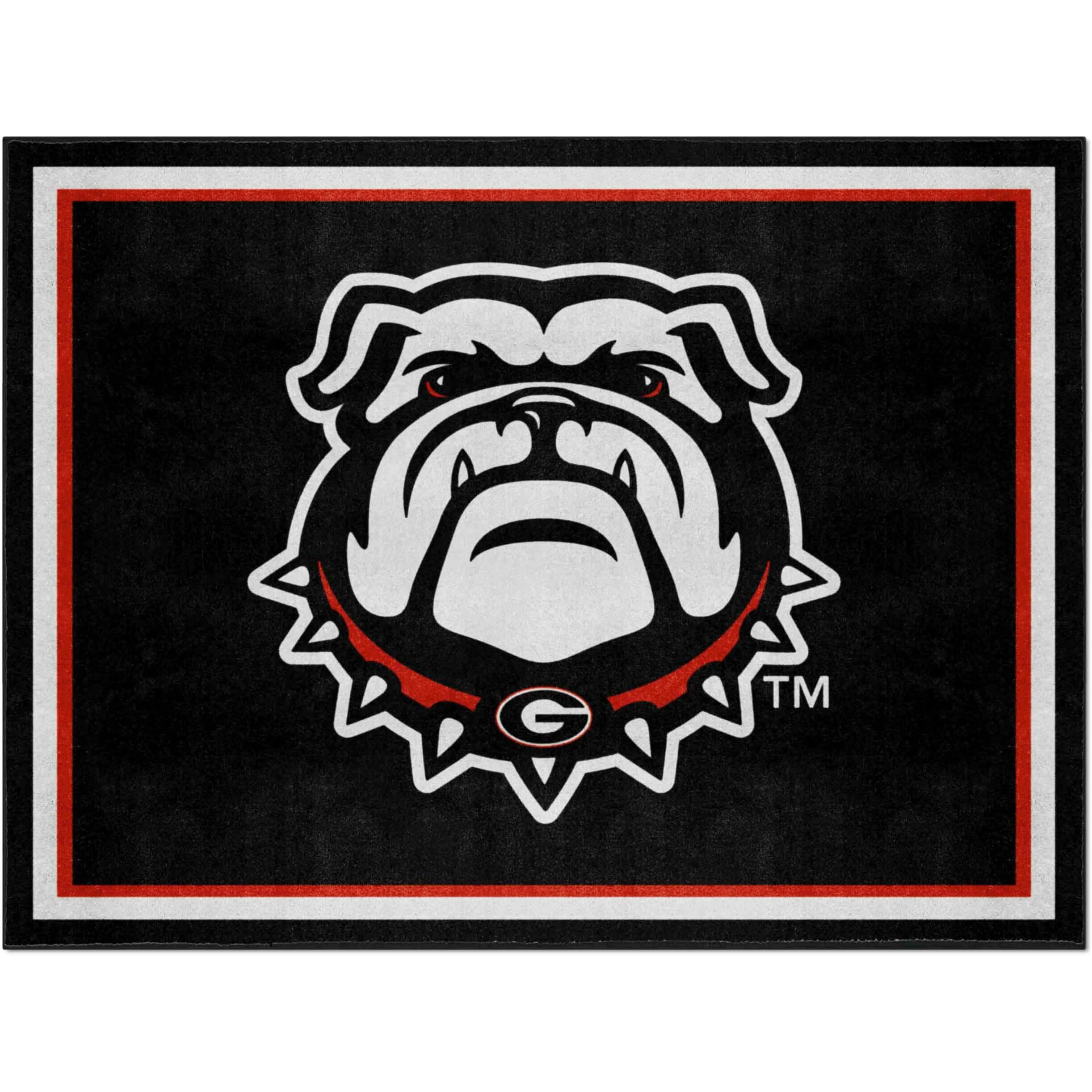 FANMATS NCAA Georgia Bulldogs 8x10 Rug, One Size, Team Color