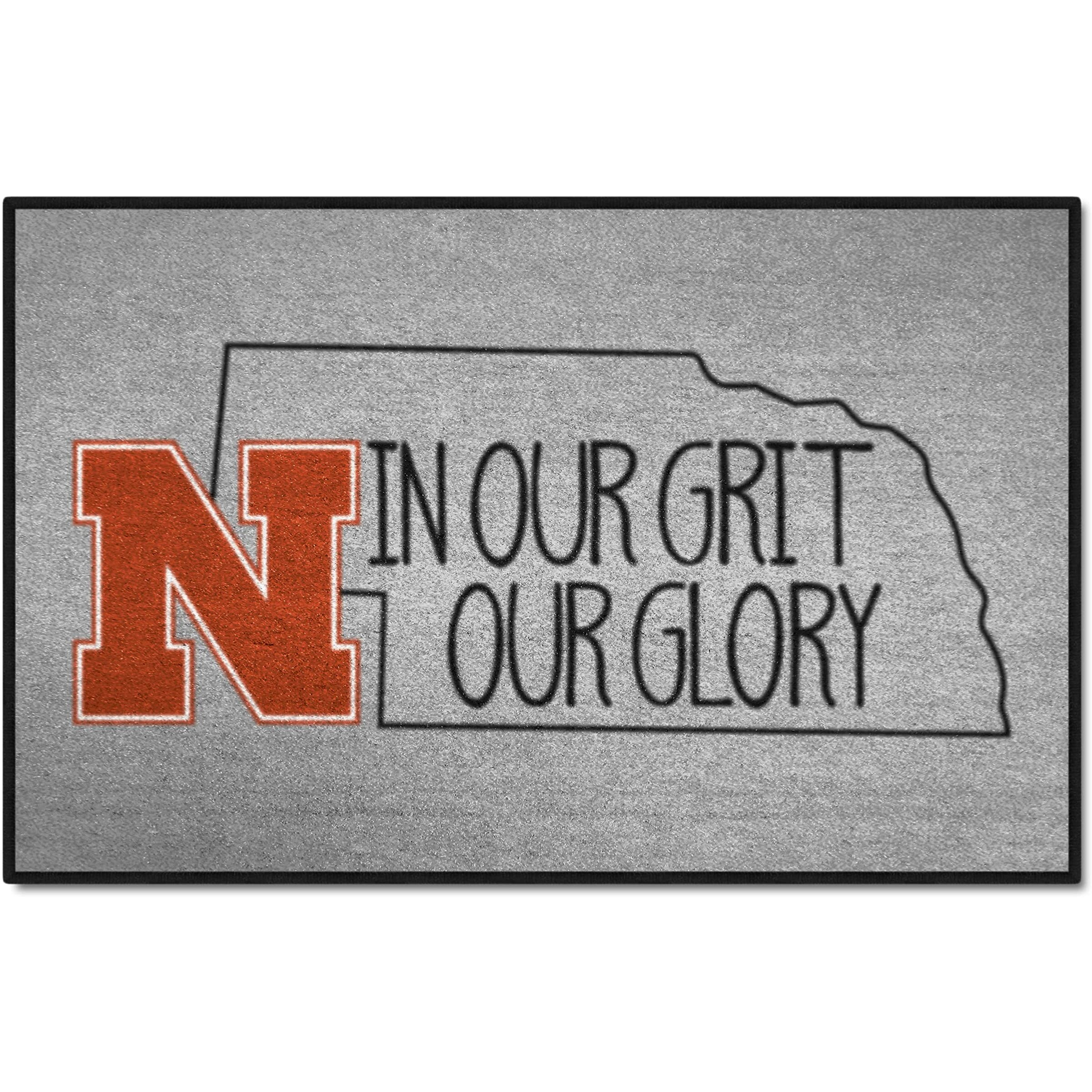 FANMATS 21172 NCAA - Nebraska Cornhuskers Southern Style Starter Mat Accent Rug - 19in. x 30in. | Sports Fan Home Decor Rug and Tailgating Mat