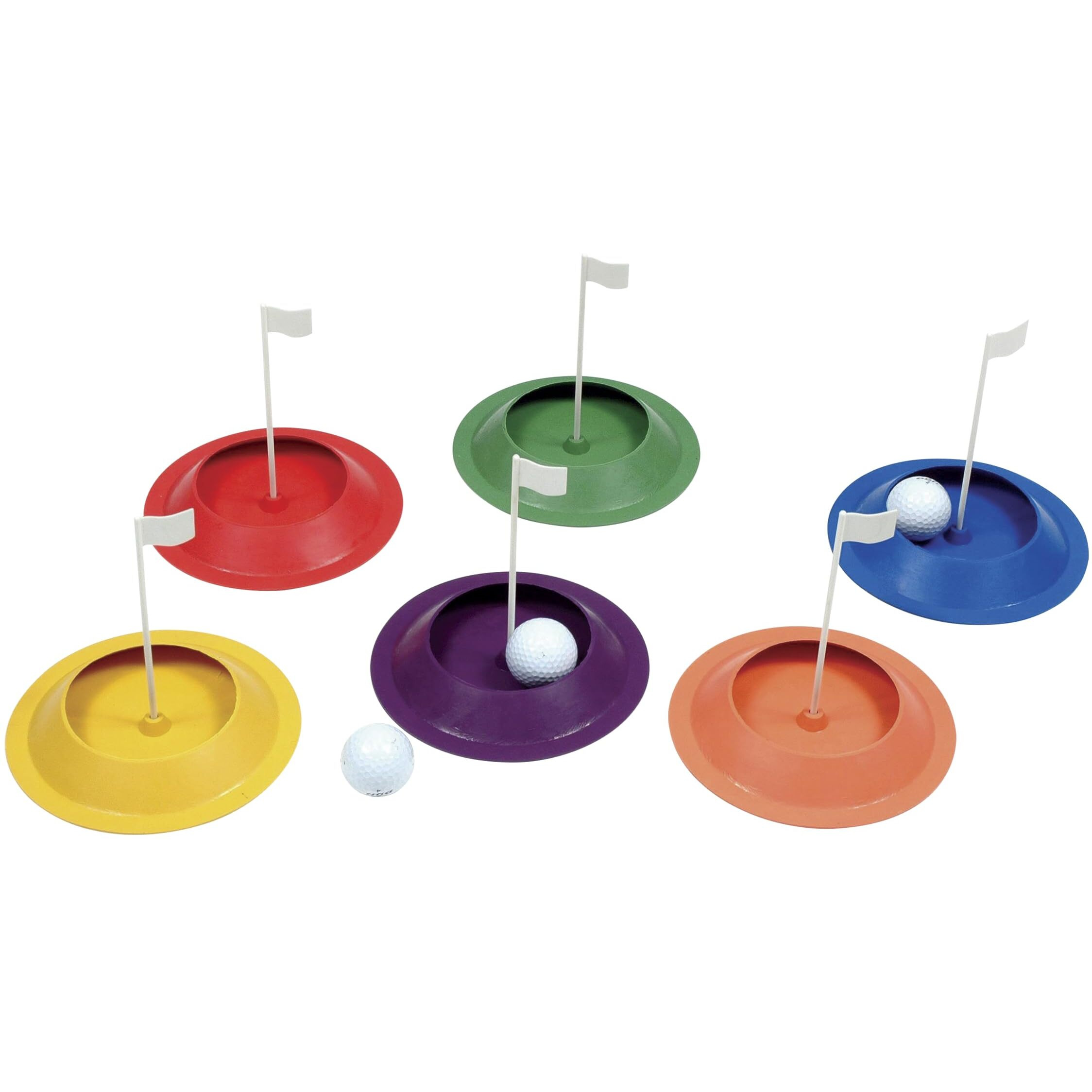 GOLF PUTTING HOLES - SET OF 6 COLORS