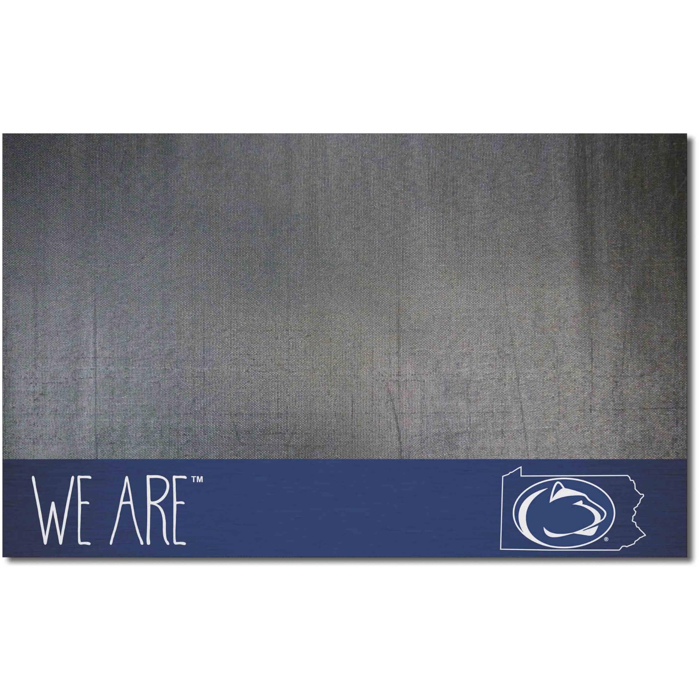 FANMATS 21203 Penn State Nittany Lions Southern Style Vinyl Grill Mat - 26in. x 42in. - Deck Patio Protective Mat | Oil, flame, and UV resistant