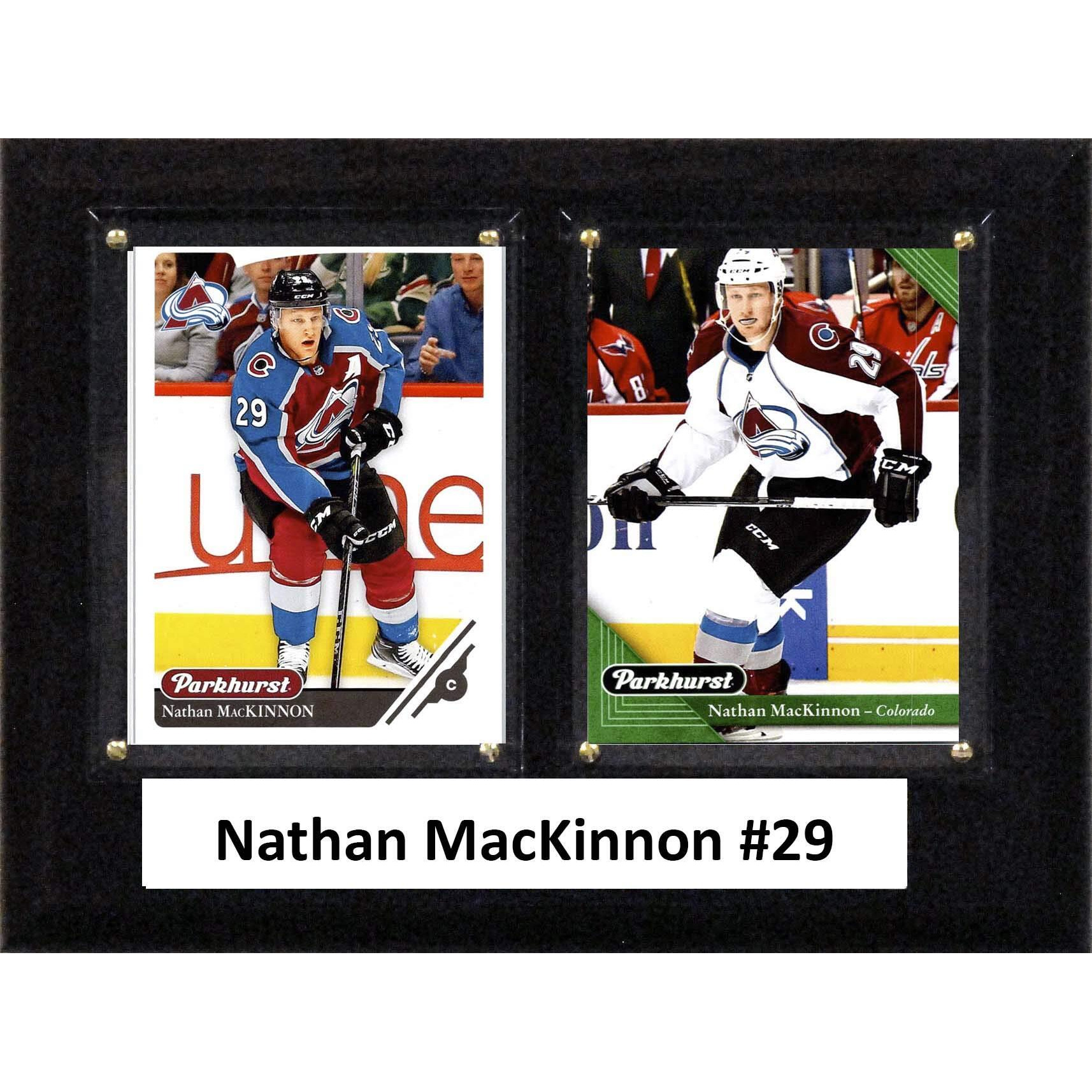 C&I Collectables NHL Colorado Avalanche Mens 68MACKINNONNHL 6 x8  Nathan MacKinnon Colorado Avalanche To Card Plaque, Bron, N/A