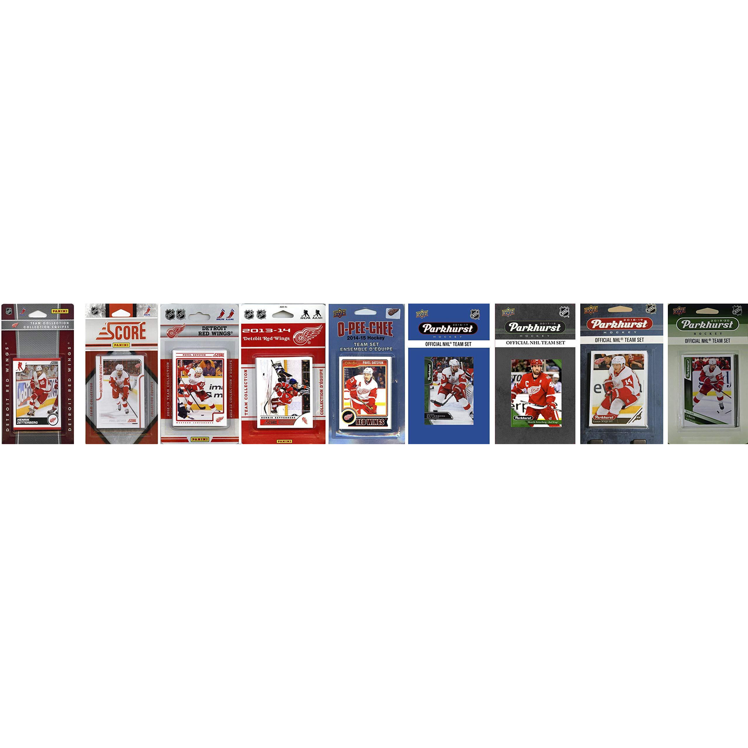 C&I Collectables NHL Detroit Red Wings Trading Cards, White, One Size