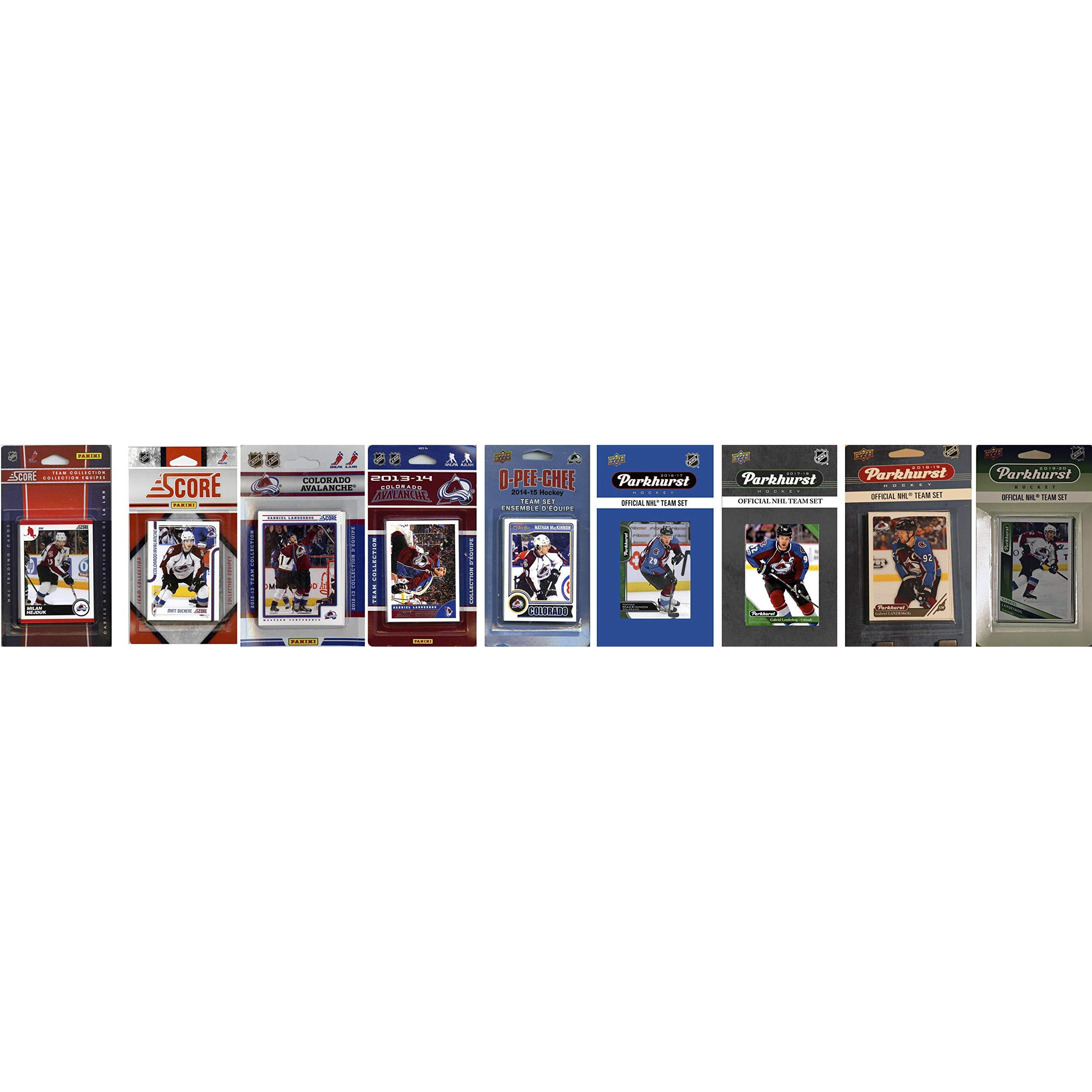 NHL Colorado Avalanche Trading cards, White, One Size