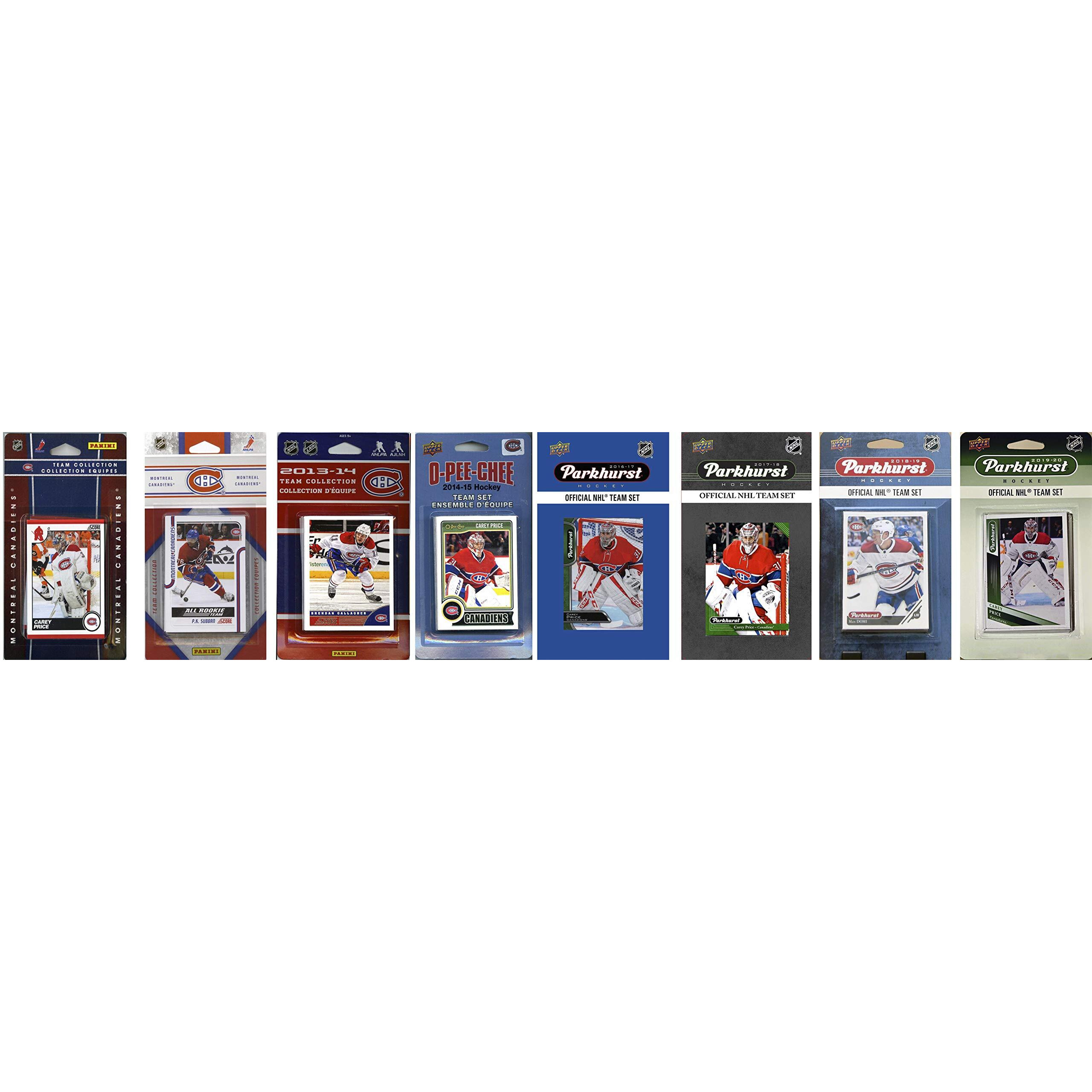 C&I Collectables NHL Montreal Canadiens Trading Cards, White, One Size