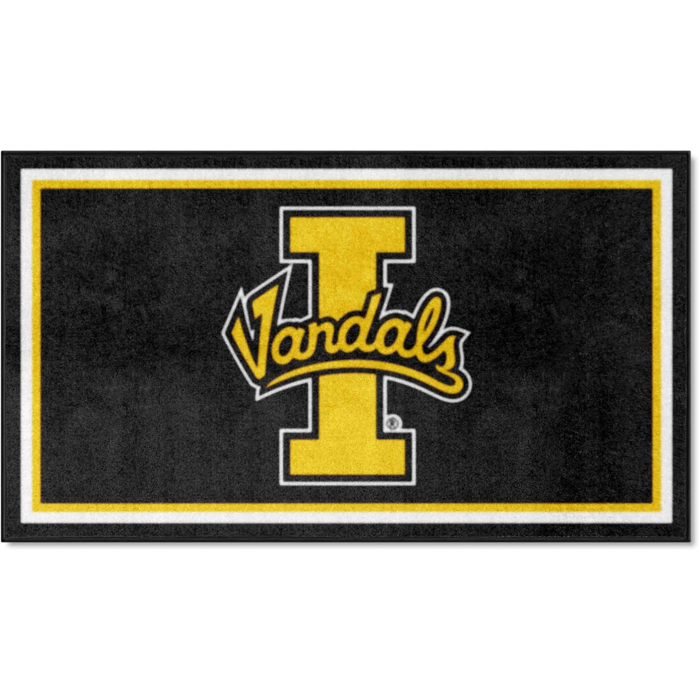 FANMATS 26948 NCAA Idaho Vandals 3ft. x 5ft. Plush Area Rug | Sports Fan Area Rug, Home Decor Rug and Tailgating Mat