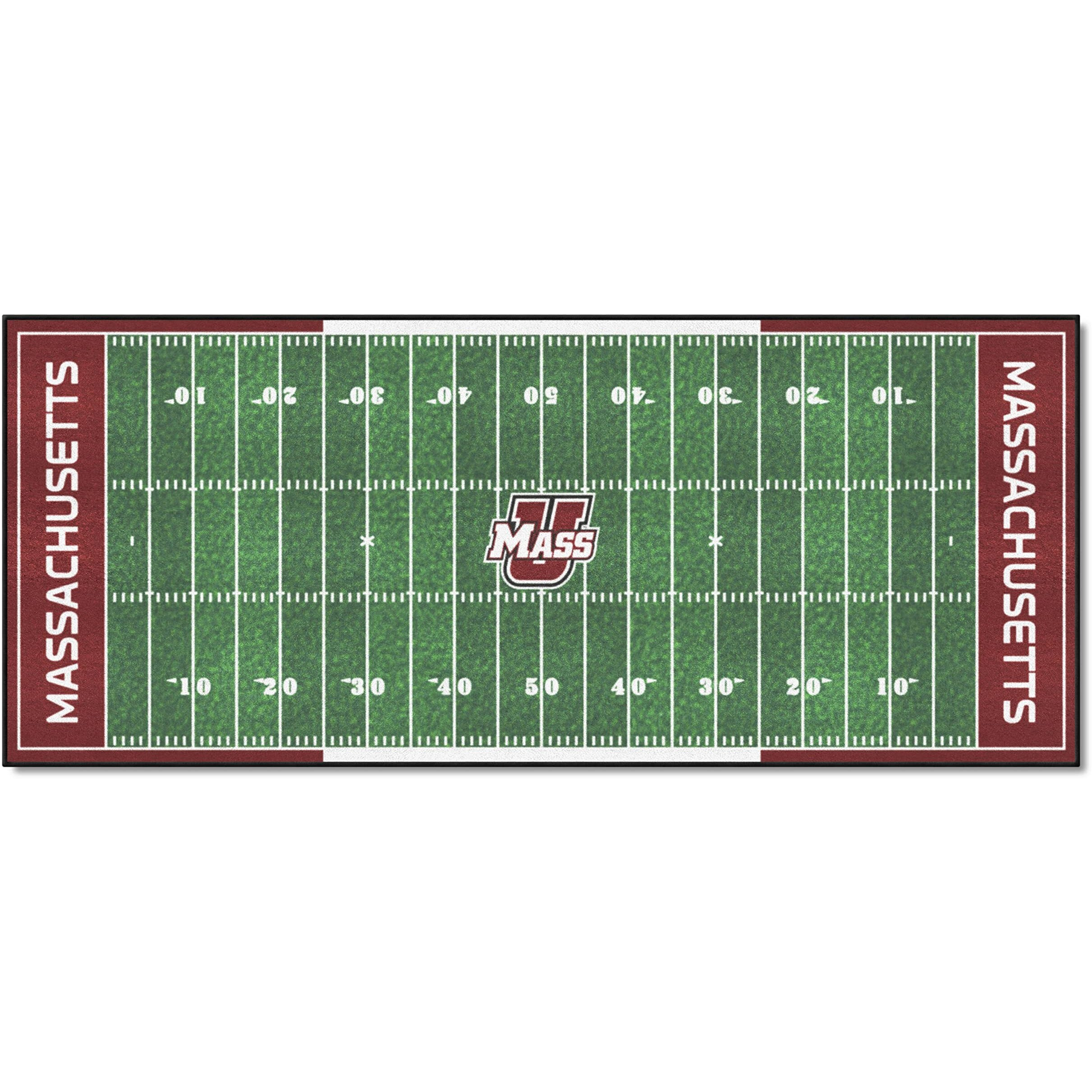 FANMATS 32843 NCAA - University of Massachusetts Field Runner Mat - 30in. x 72in.