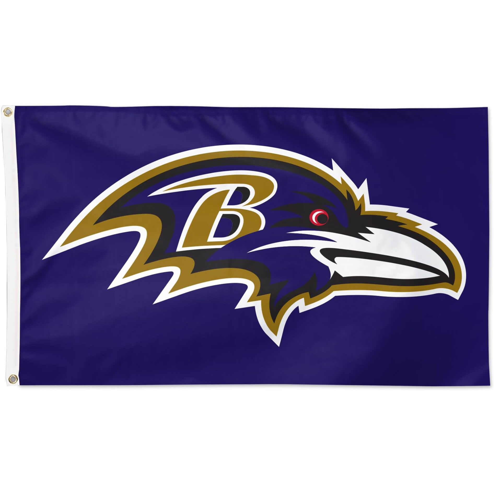 WinCraft Baltimore Ravens 3' x 5' Primary Logo Single-Sided Flag