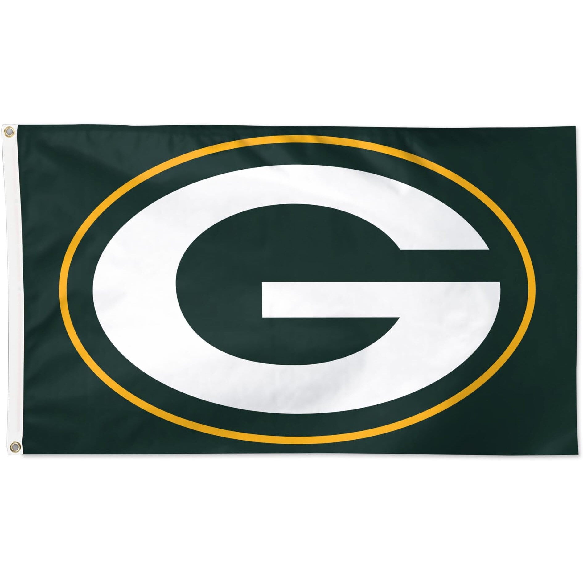 WinCraft Green Bay Packers 3' x 5' Primary Logo Single-Sided Flag