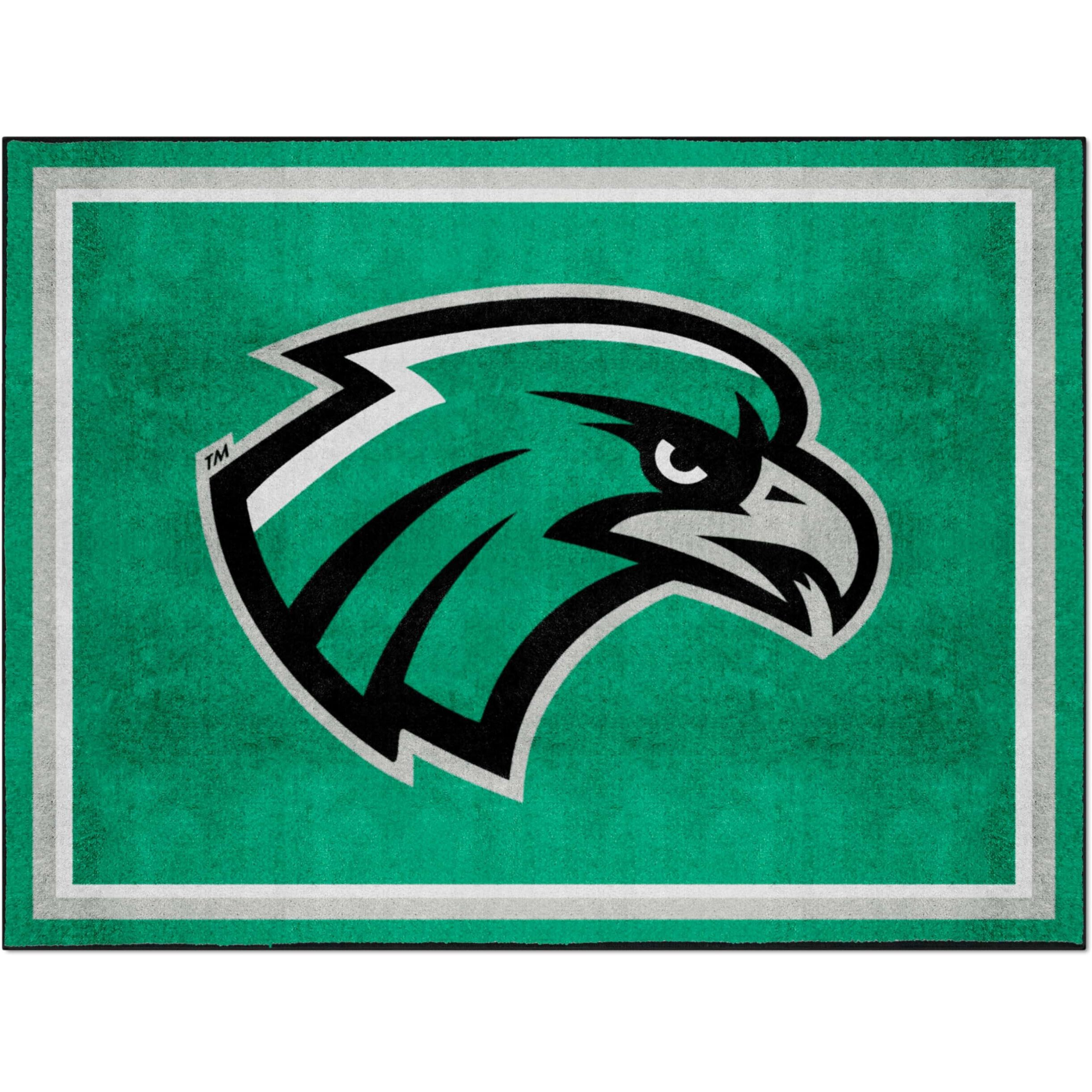 FANMATS 34895 Northeastern State Riverhawks 8ft. x 10 ft. Plush Area Rug