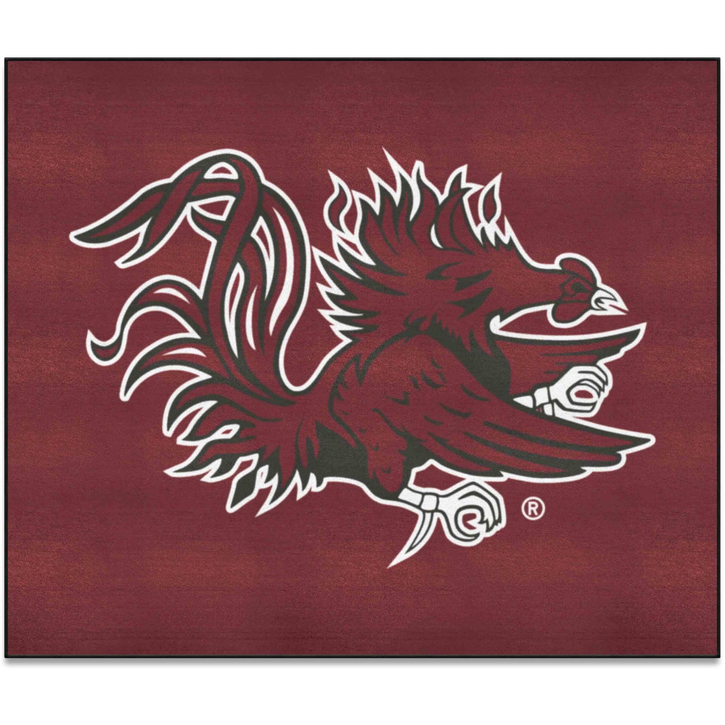 FANMATS 35839 South Carolina Gamecocks Tailgater Rug - 5ft. x 6ft.