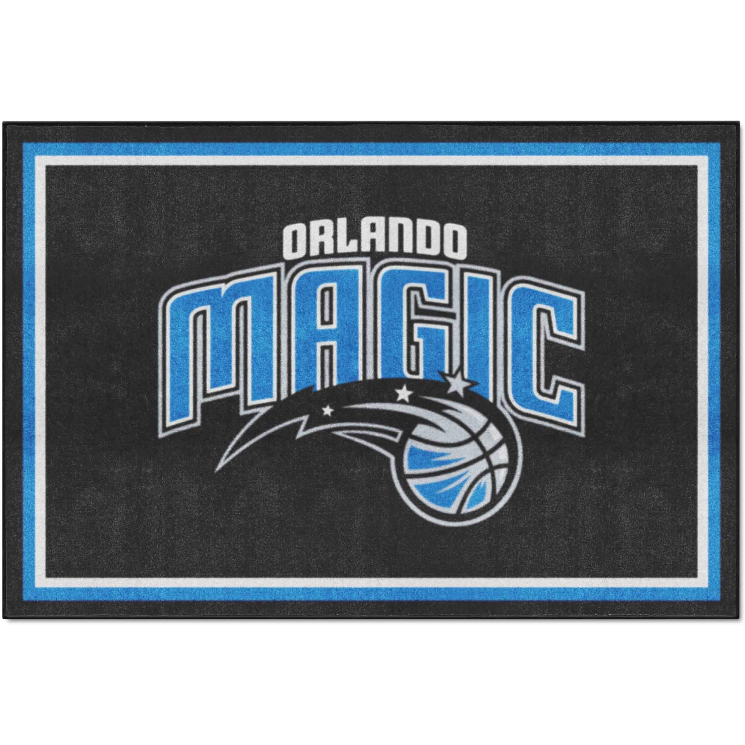 FANMATS 37060 Orlando Magic Tailgater Rug - 5ft. x 6ft.