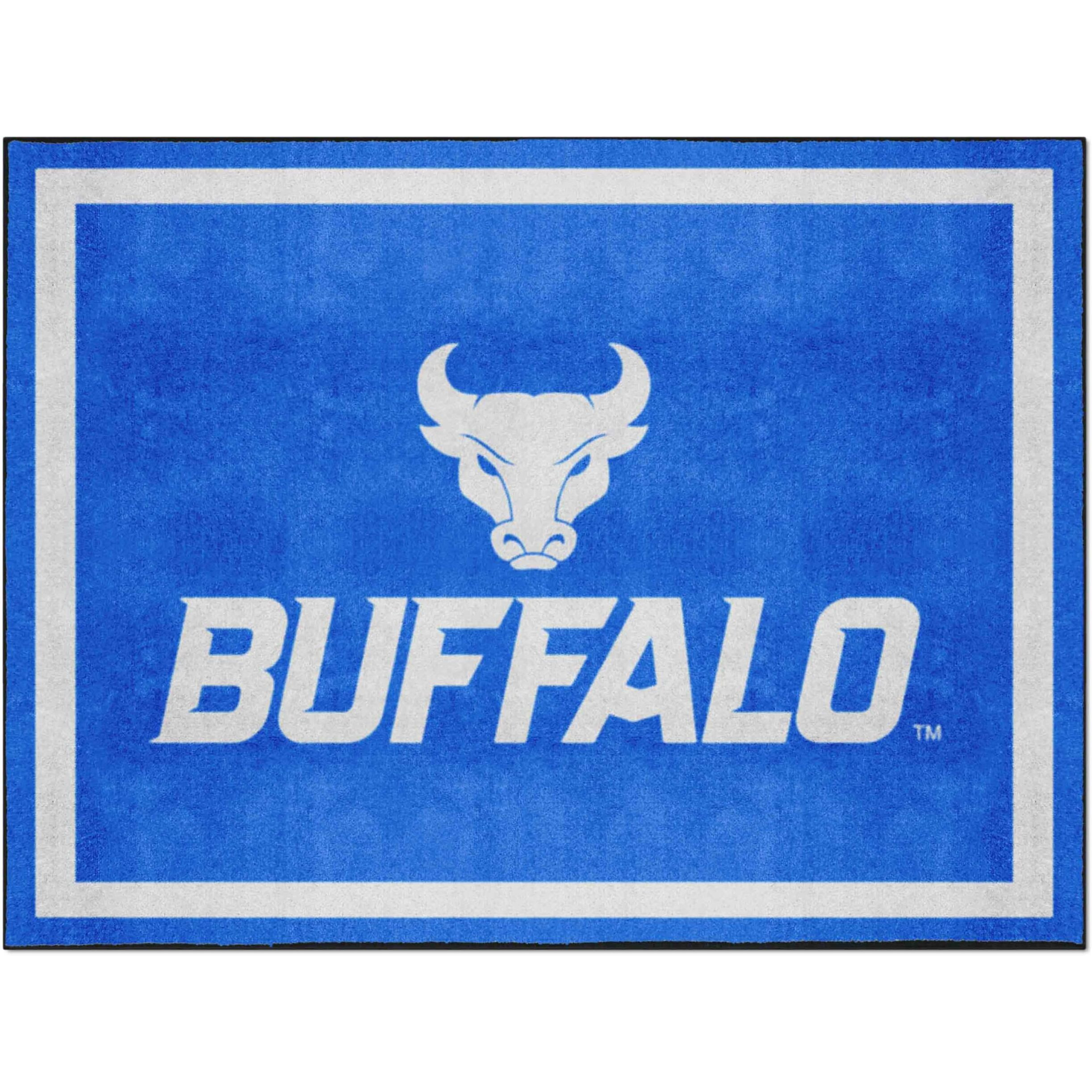 FANMATS 37781 Buffalo Bulls 8ft. x 10 ft. Plush Area Rug