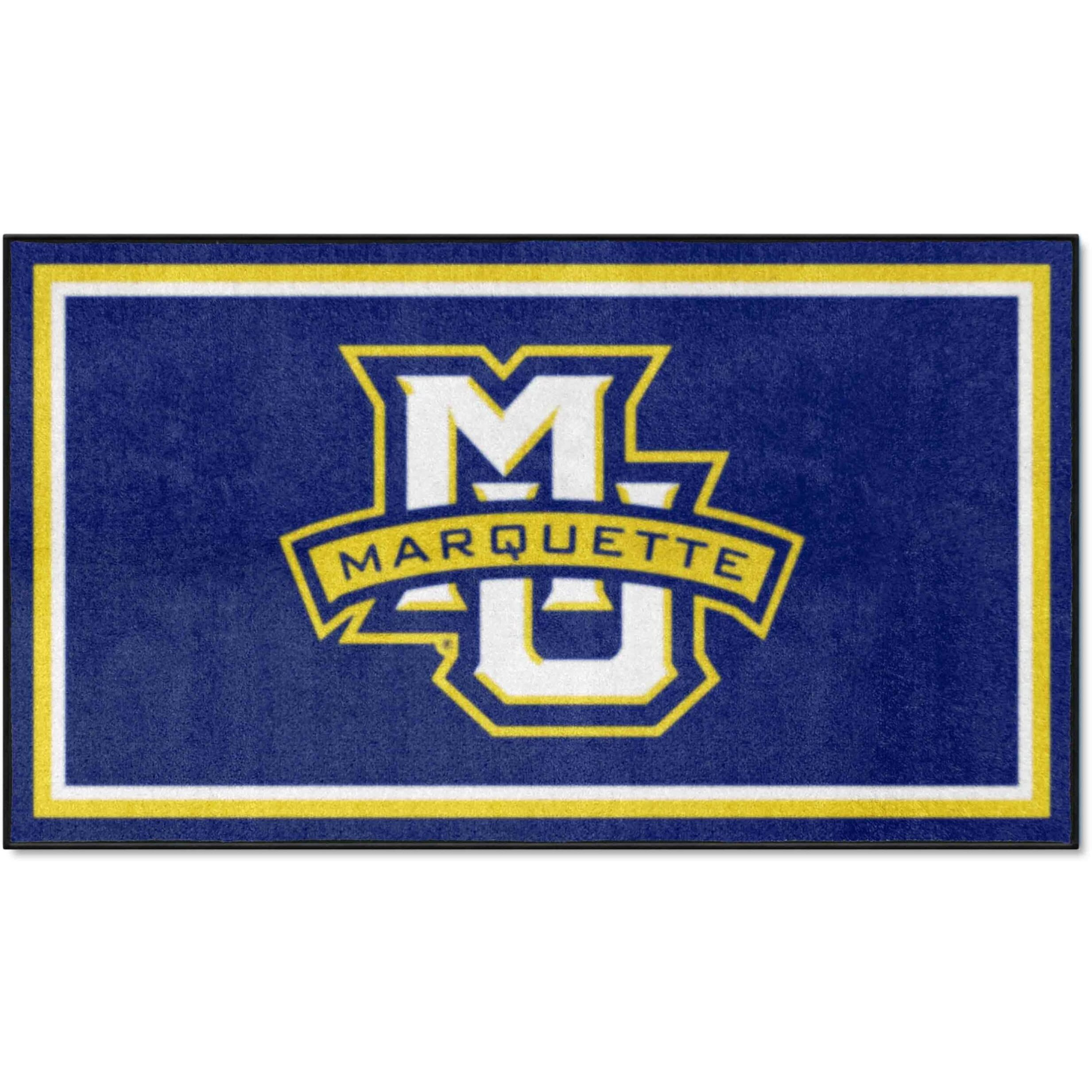 FANMATS 37713 Marquette Golden Eagles 3ft. x 5ft. Plush Area Rug