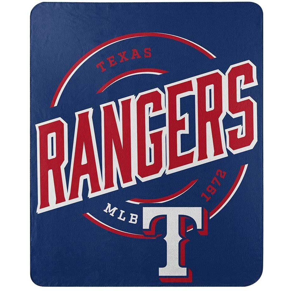 The Northest Company Texas Rangers Blanket 50x60 Fleece Campaign Design