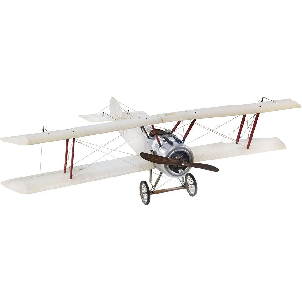 Authentic Models Model Airplane - Sopith Camel Collectible Plane, Transparent Metal and Wood Replica of Original Models for Vintage Home Decor, Aviation Gift for Adults and Teens (40.2 Inch)