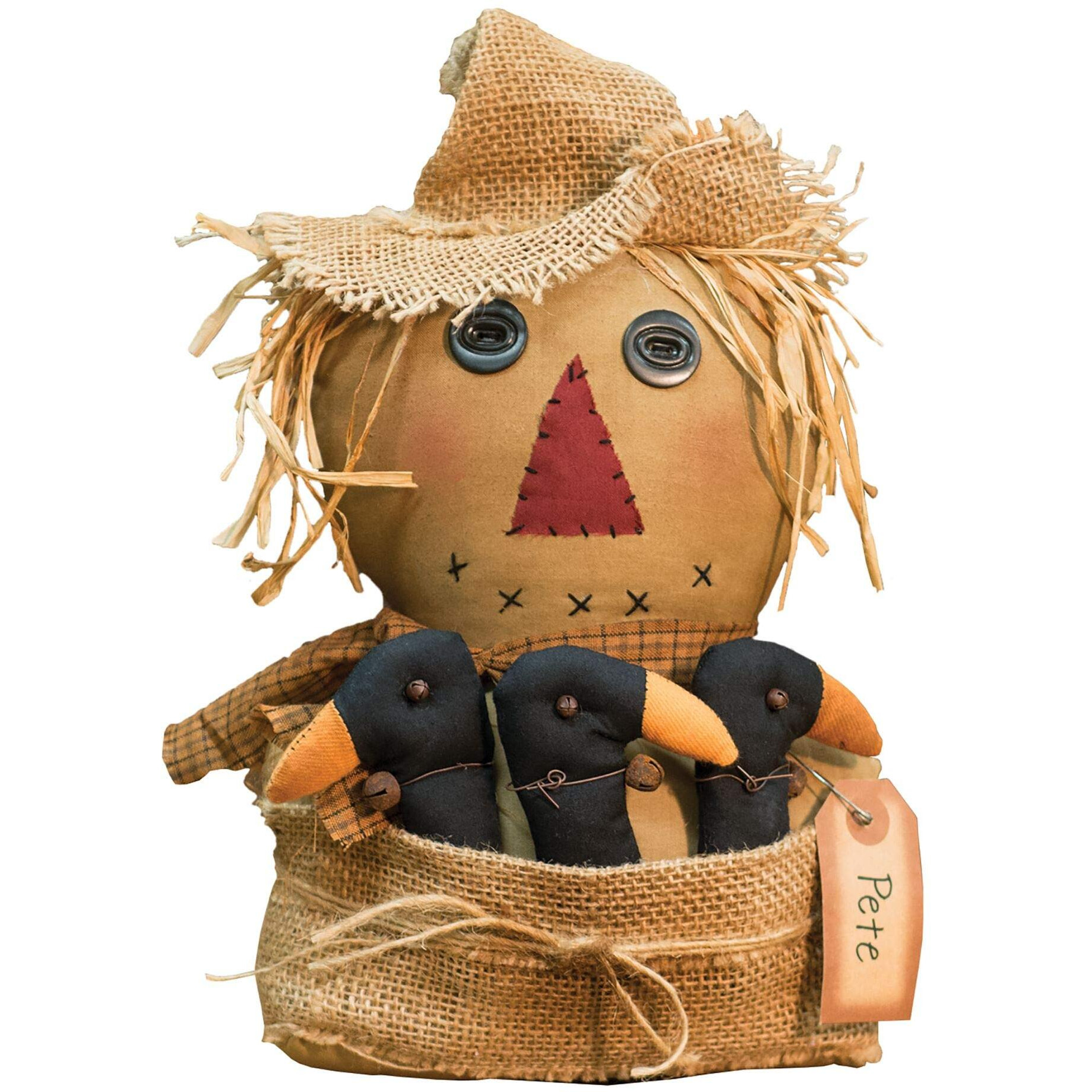 CWI Gifts Pete Scarecro Doll, Multi