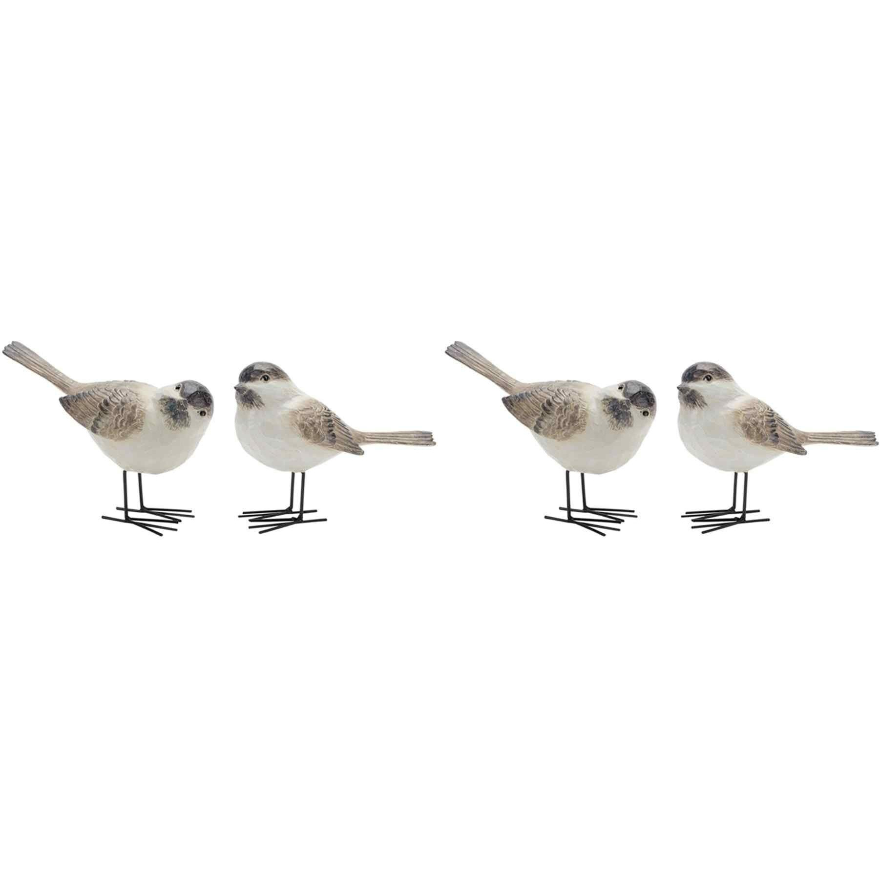 Melrose International Standing Bird Figurine (Set of 4)