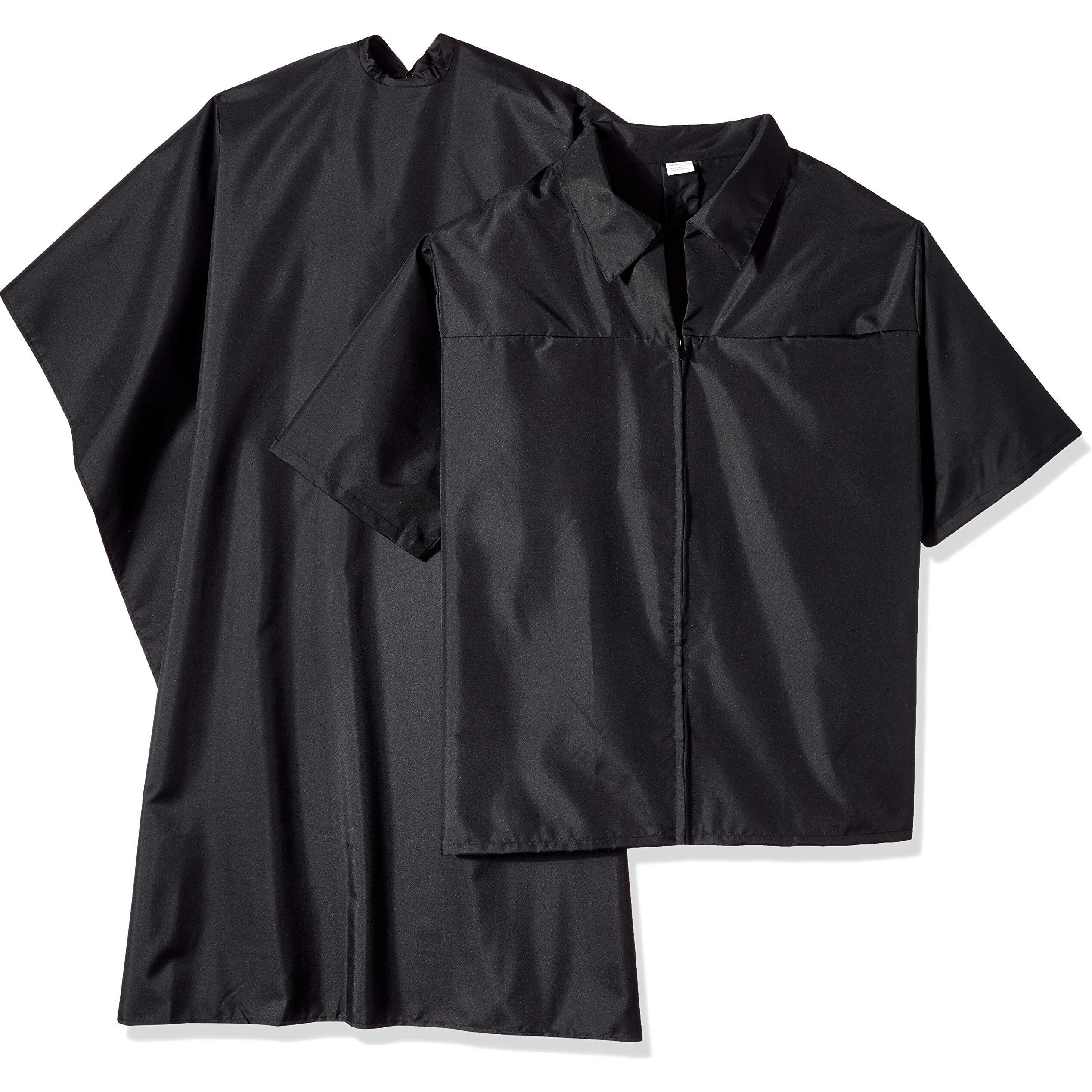 Scalpmaster Barber Jacket & Cutting Cape Set, Black