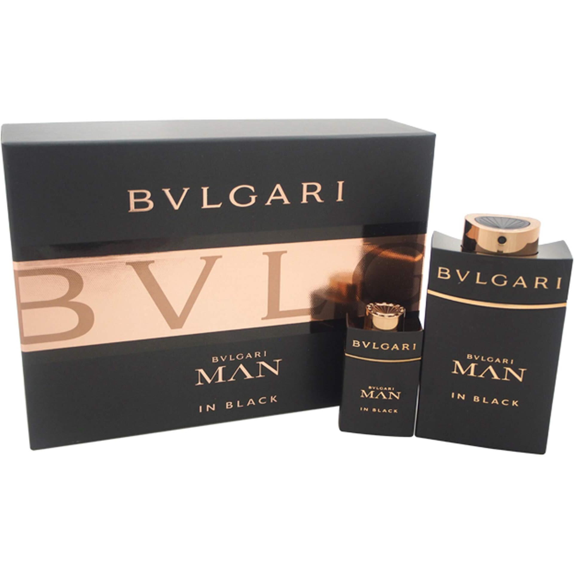 BVLGARI 2 Piece Man In Black Eau De Perfume Set, 3.4 Ounce