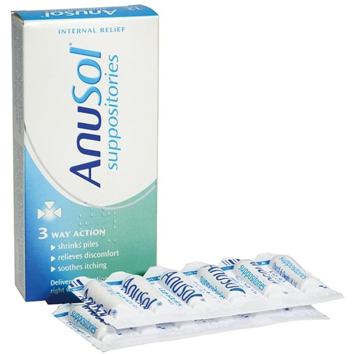 Anusol Haemorrhoids Piles Treatment - 24 Suppositories [Health and Beauty]