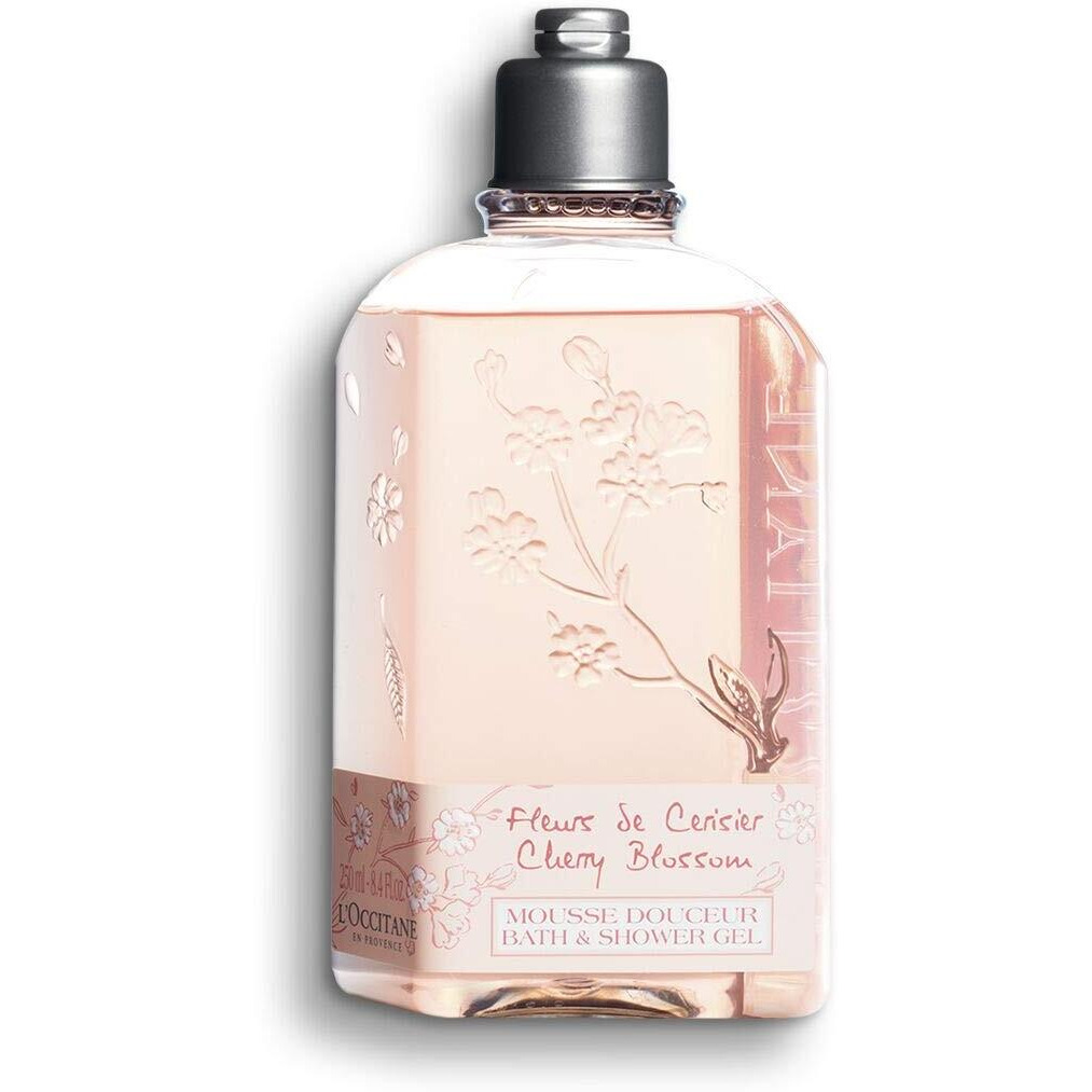 L'Occitane Cherry Blossom Bath & Shower Gel, 8.4 Fl Oz