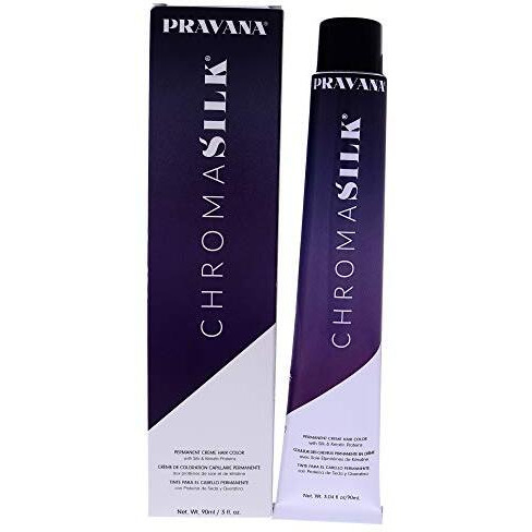 Pravana ChromaSilk Creme Hair Color - 7.45 Copper Mahogany Blonde Unisex Hair Color 3 oz I0105064