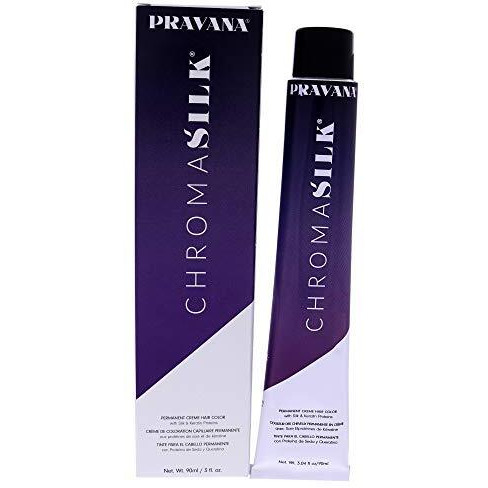 Pravana ChromaSilk Creme Hair Color - 7.5 Mahogany Blonde Unisex Hair Color 3 oz I0105046