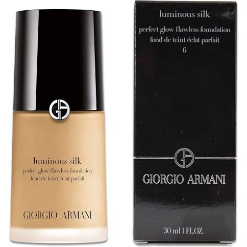 Giorgio Armani Luminous Silk Perfect Glow Flawless Foundation 6 Medium Olive 30ml/1oz