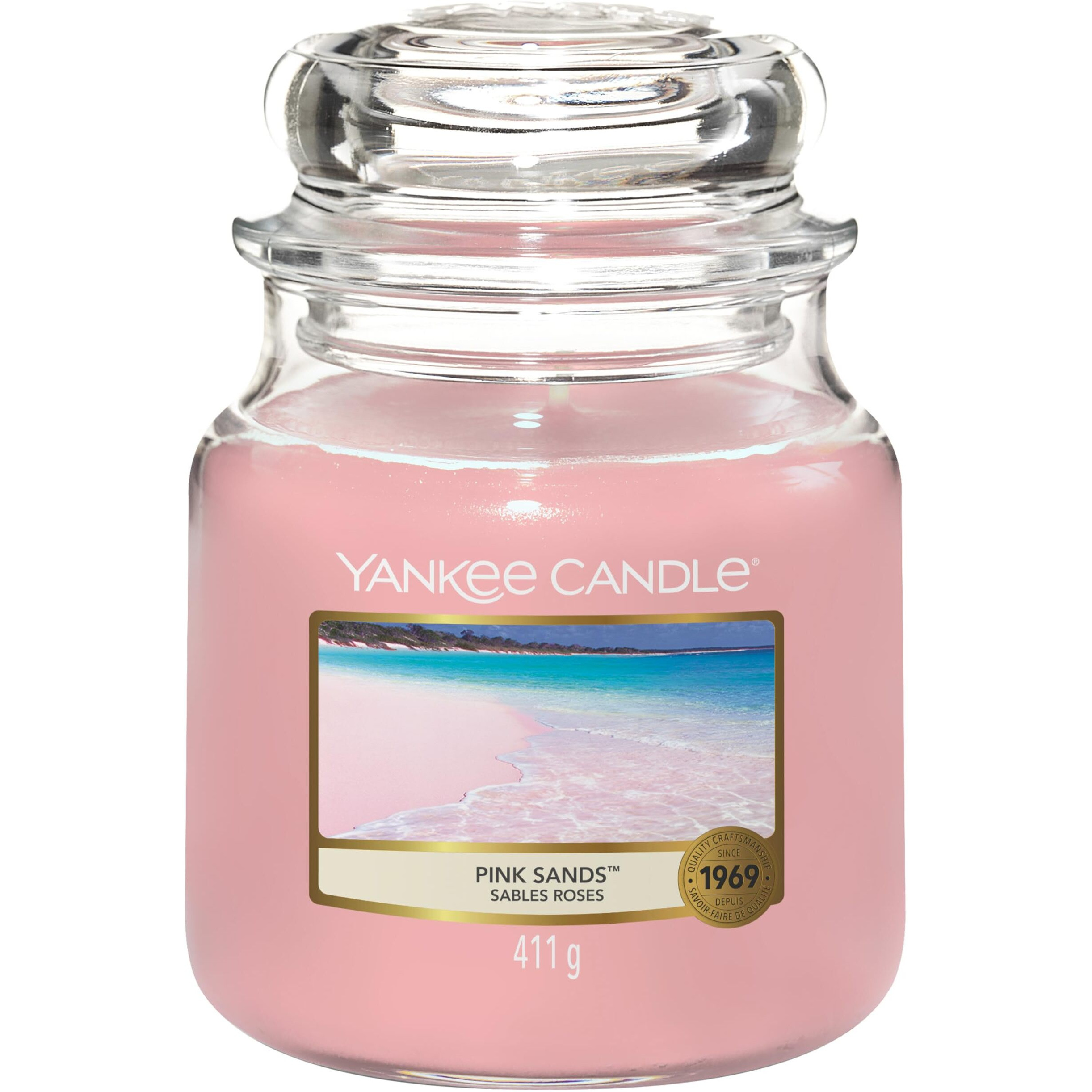 Yankee Candle jar Middle Pink Sands YSSPS1