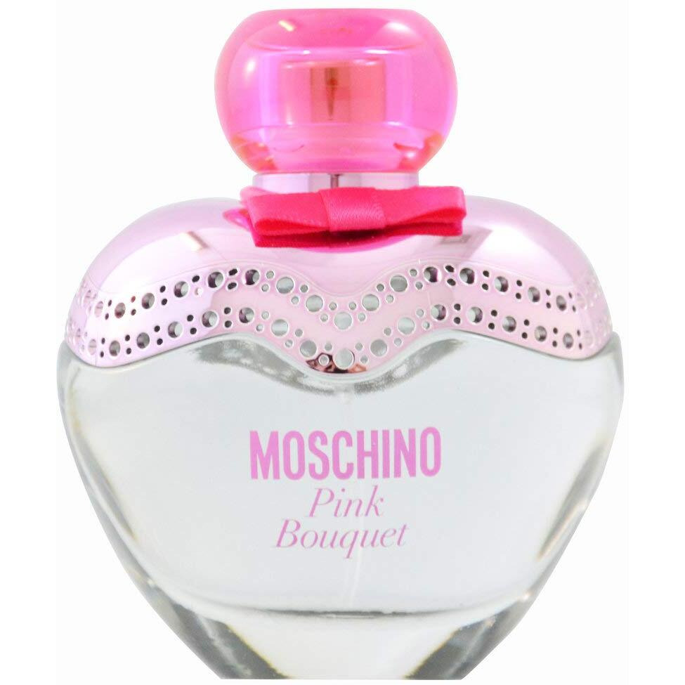 Moschino Pink Bouquet Eau de Toilette Spray for Women, 3.4 Ounce