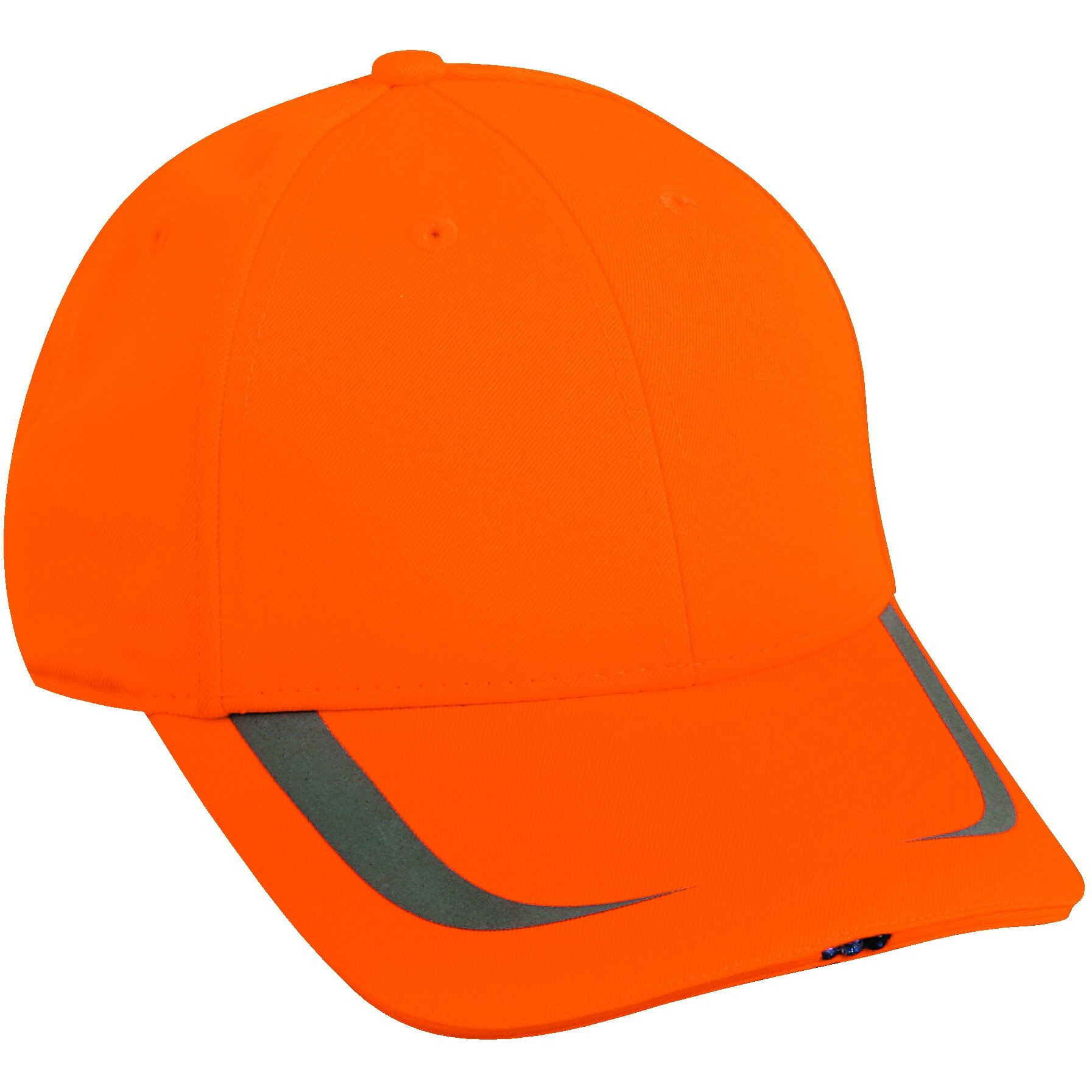 Hi Beam Hi-Beam Adjustable Closure Safety Lighted Cap, Orange