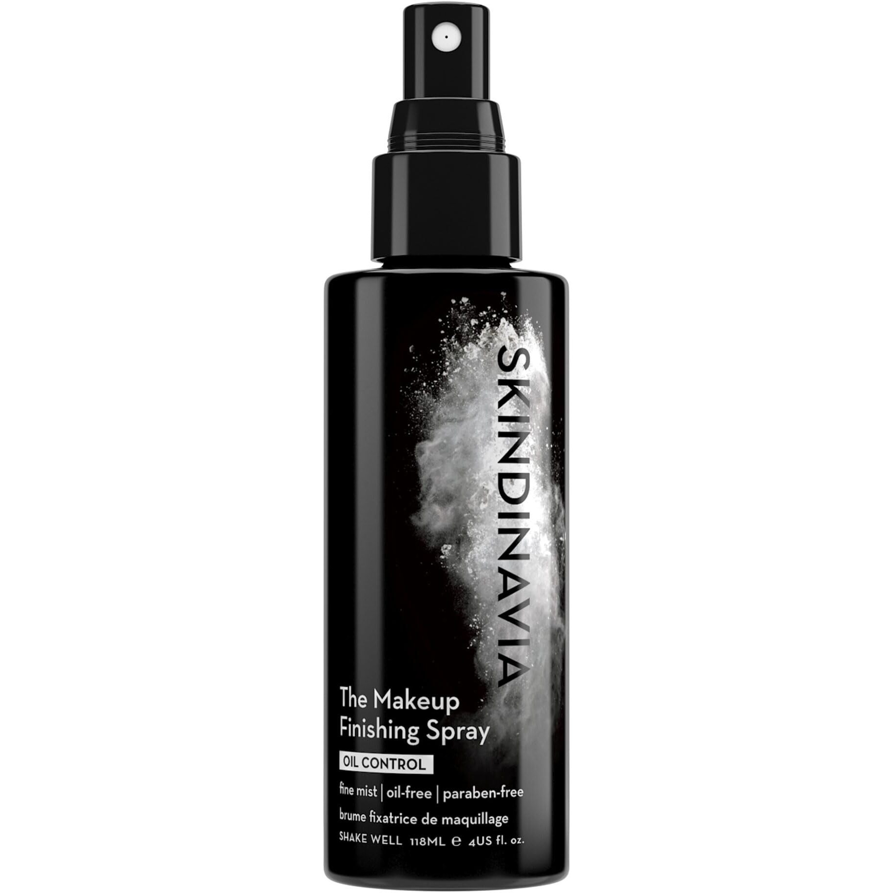 Skindinavia The Makeup Finishing Spray, Oil Control Setting Spray, Temperature-Control for All-Day Wear, For Oily Skin, Long-Lasting Up to 16+ Hours, Heat-Resistant & Waterproof, Fine Mist (4 Oz)