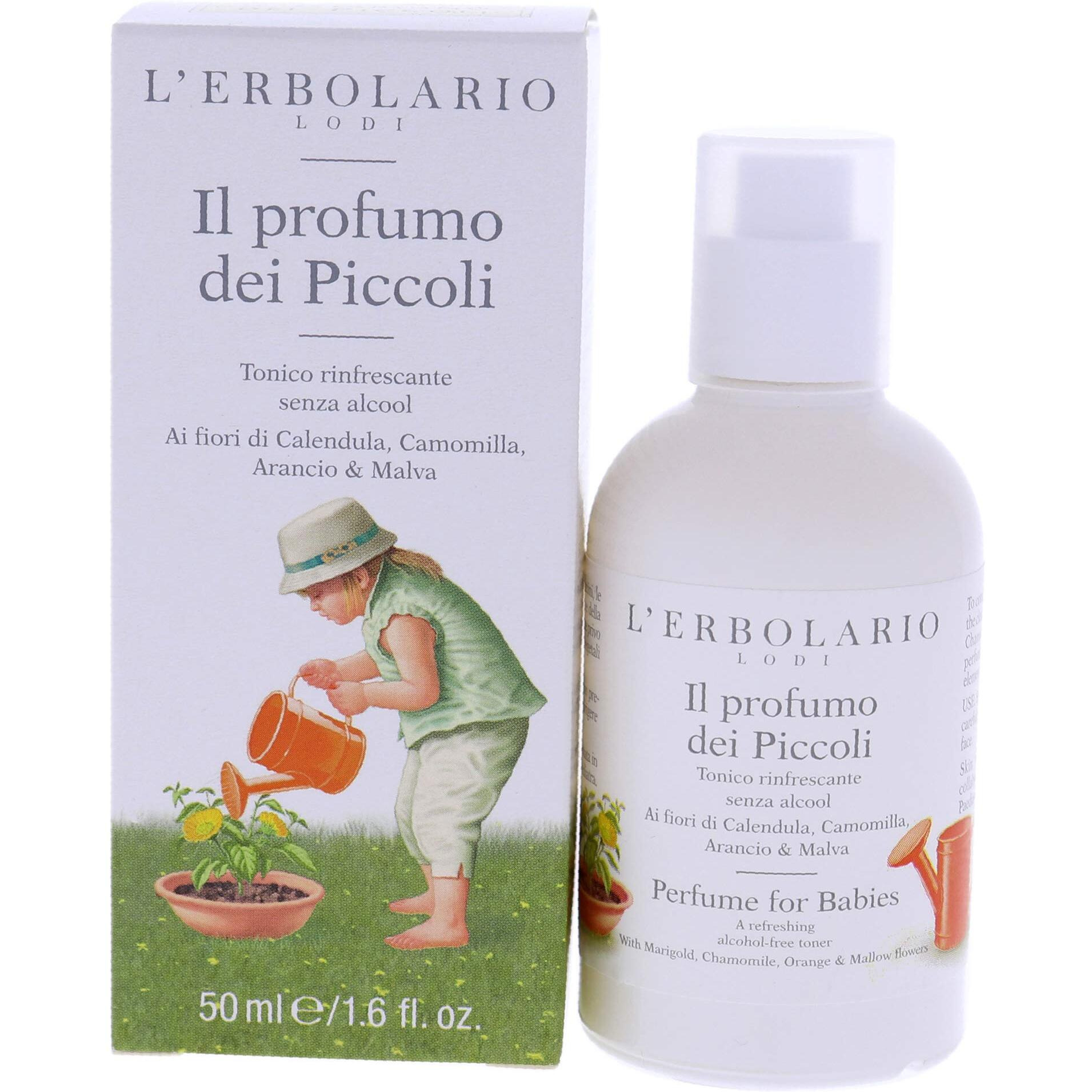 L'Erbolario Perfume for Babies - Refreshing Alcohol-Free Toner - Clean Fragrance of Orange Blossom - Maintains The Softness of Very Delicate Skin - Prevents The Risk of Skin Dehydration - 1.6 Oz