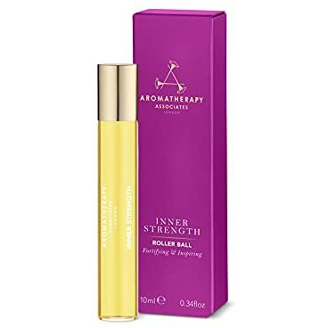 Aromatherapy Associates Inner Strength Roller Ball. Premium Blend of Clary Sage, Cardamon and Geranium Essential Oils On The Go (0.34 fl oz)